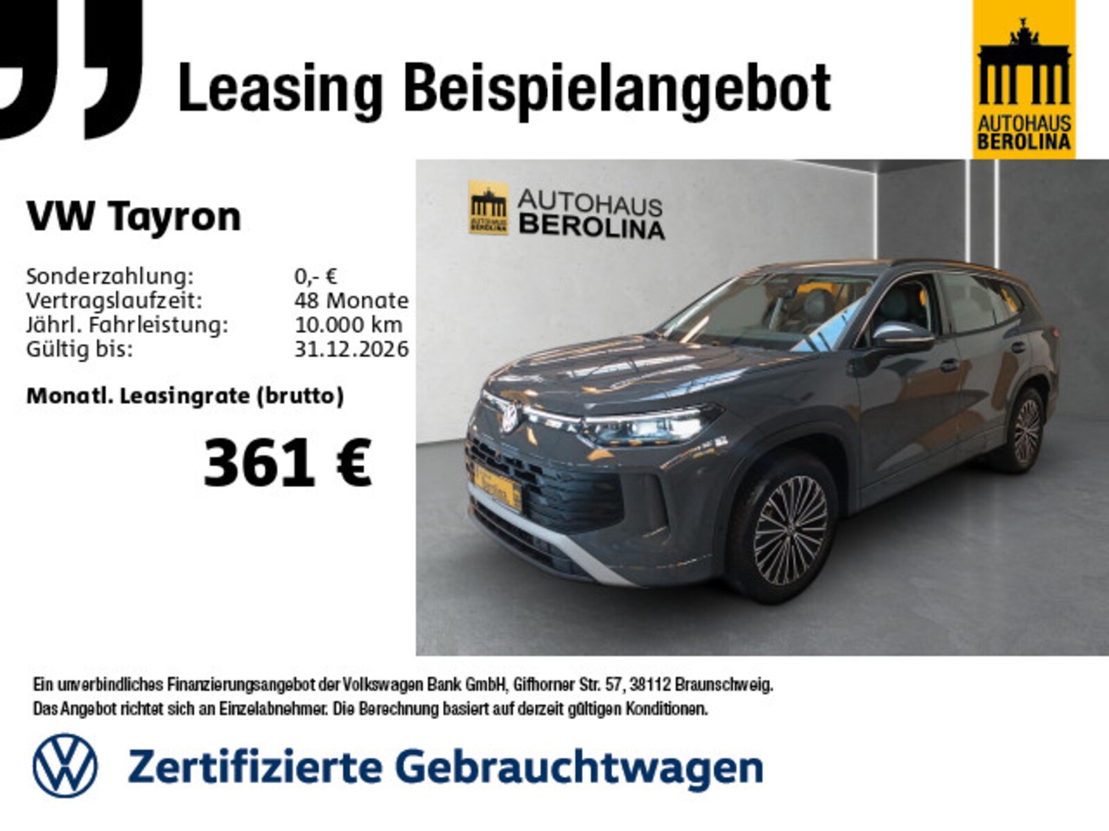 Volkswagen Tayron – Bild 2