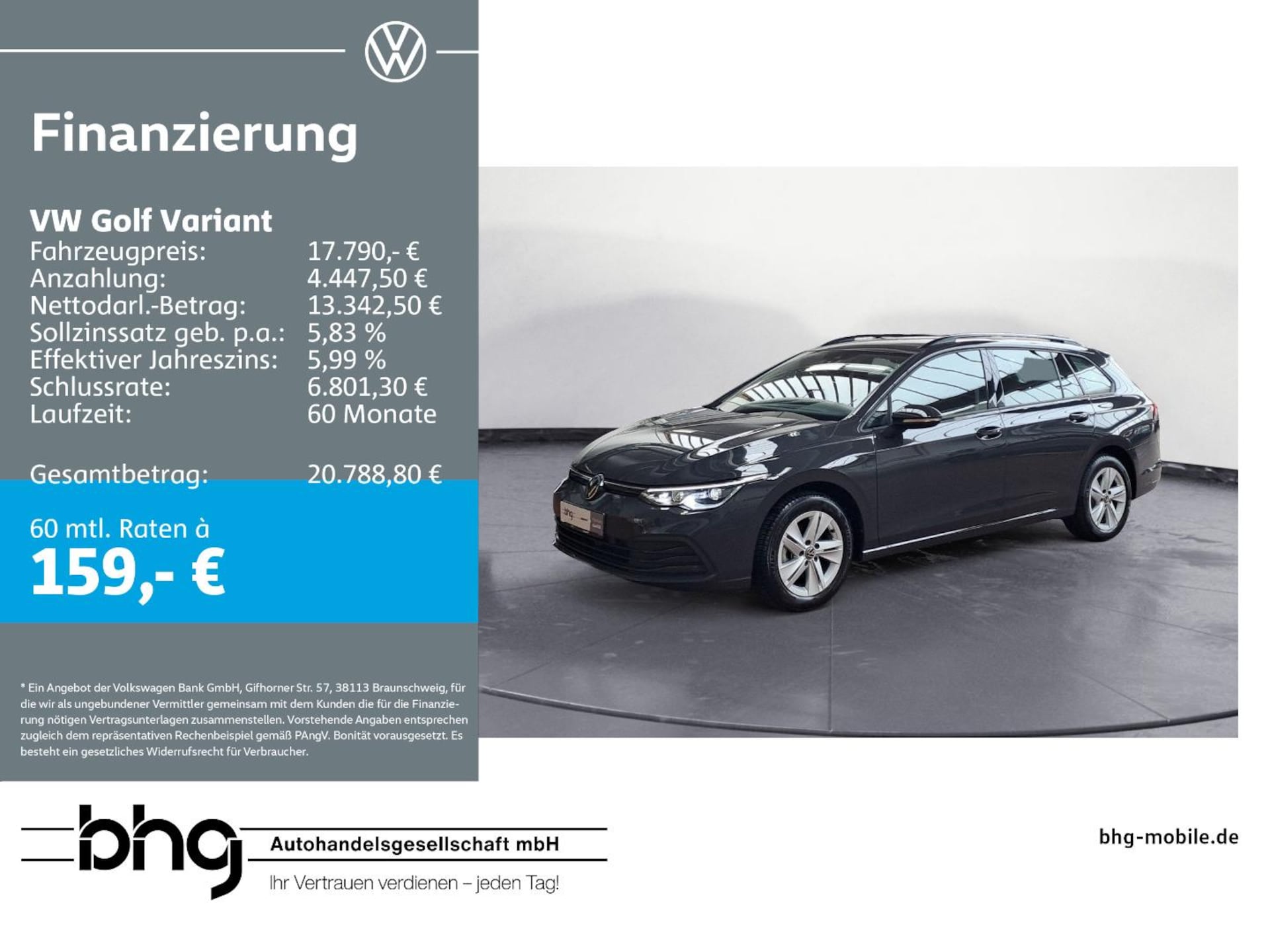 Volkswagen Golf Variant Life