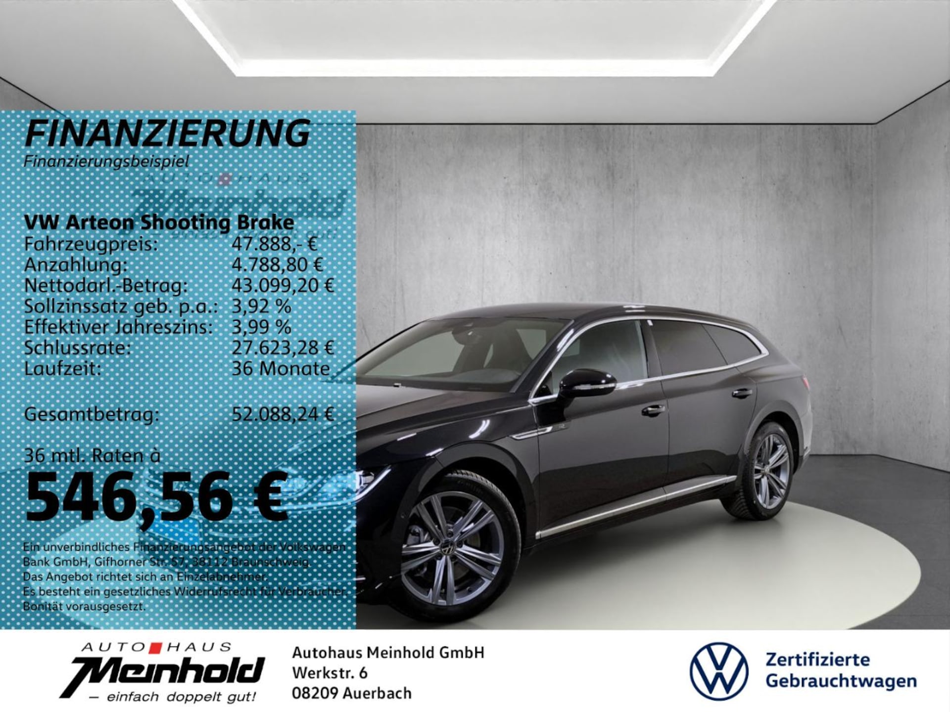 Volkswagen Arteon Shooting Brake R-Line