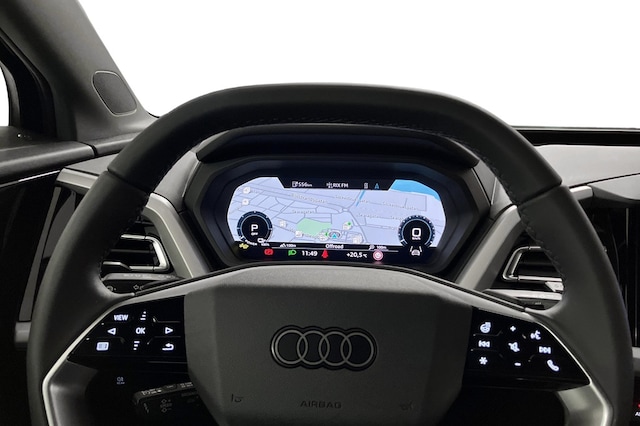 Bild som visar&nbsp;Audi Q4 e-tron&nbsp;Q4 45 e-tron Proline advanced 210,00 kW - för mer information kontakta din Audi Partner