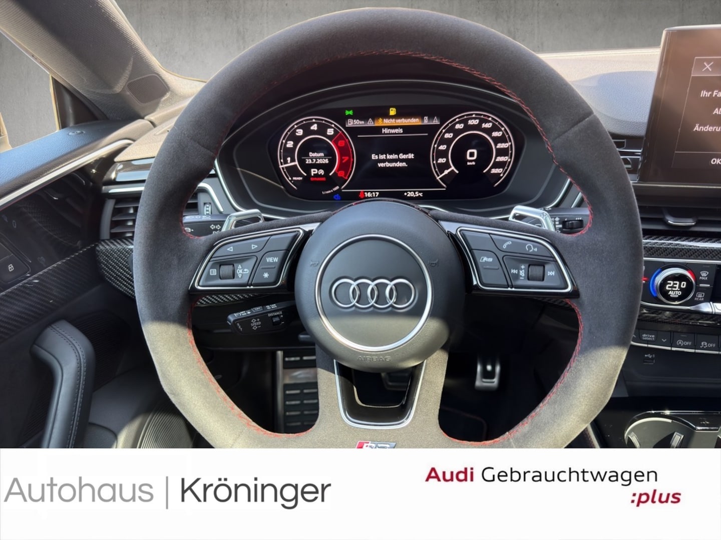 Bild über Audi RS 5 Sportback TFSI quattro tiptronic - für weitere Informationen kontaktieren Sie den Audi Partner