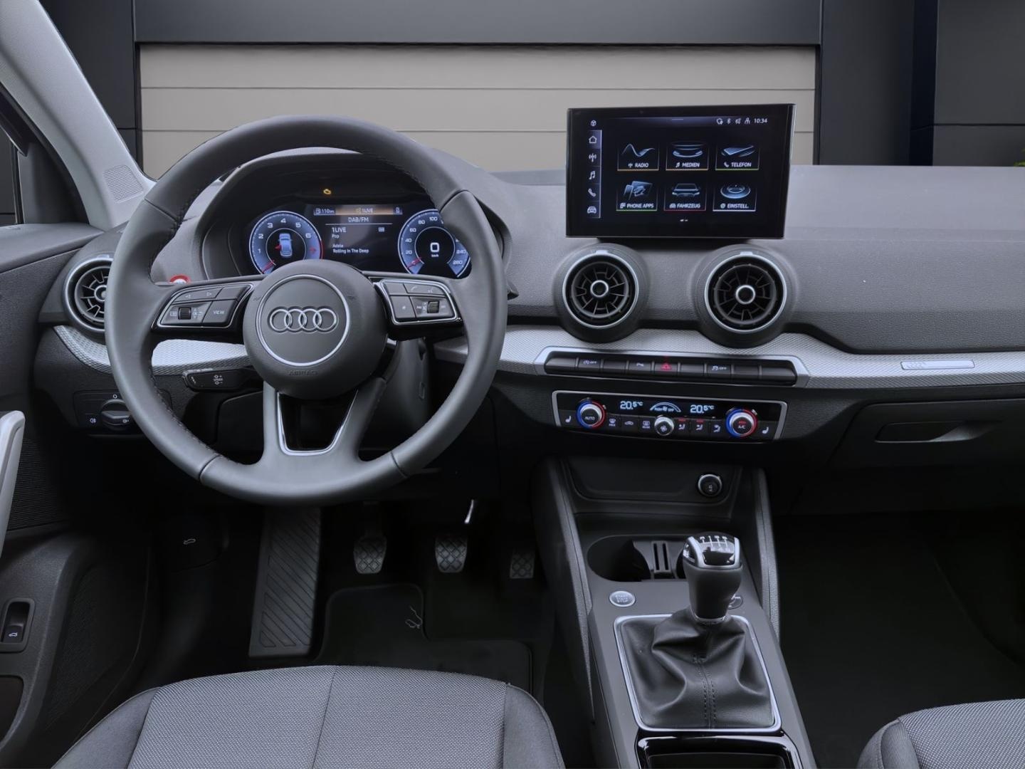 Bild über Audi Q2 30 TFSI Schaltgetriebe - für weitere Informationen kontaktieren Sie den Audi Partner