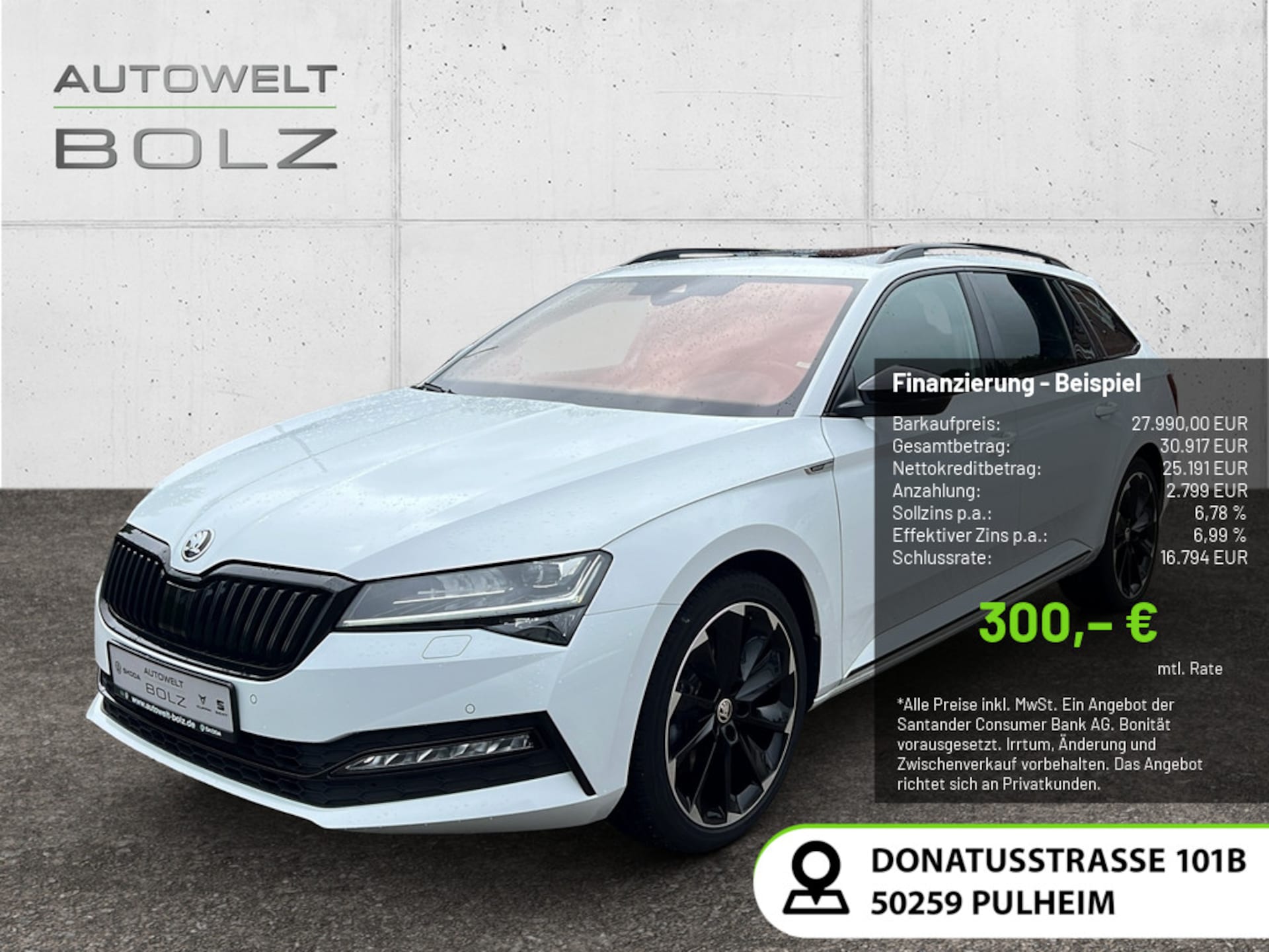 Skoda Superb Combi Sportline