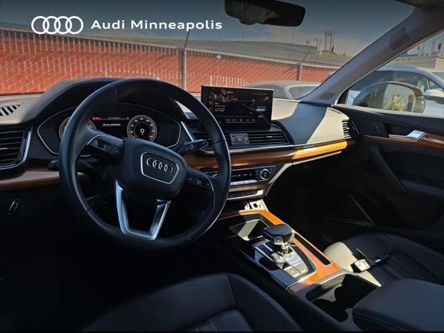 Used 2023 Audi Q5 Premium Plus with VIN WA1EAAFY5P2104997 for sale in Minneapolis, Minnesota