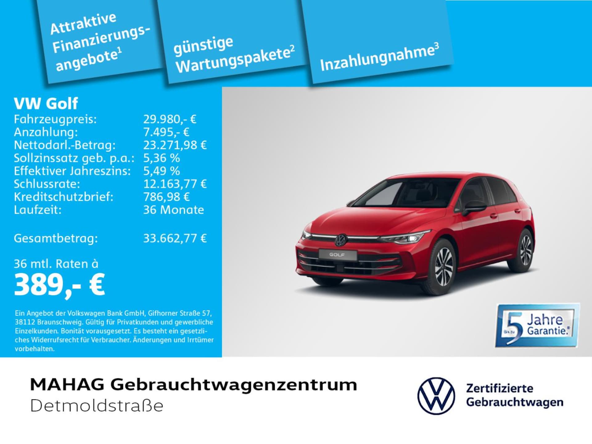 Volkswagen Golf ENERGY