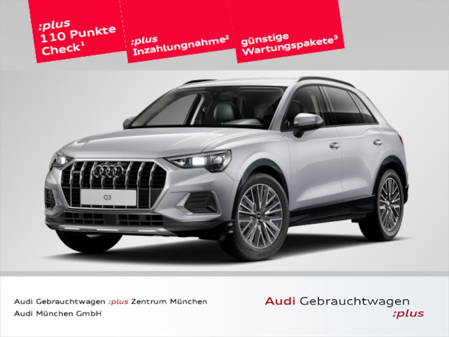 Bild über Audi Q3 TFSI quattro 180 kW S tronic - für weitere Informationen kontaktieren Sie den Audi Partner