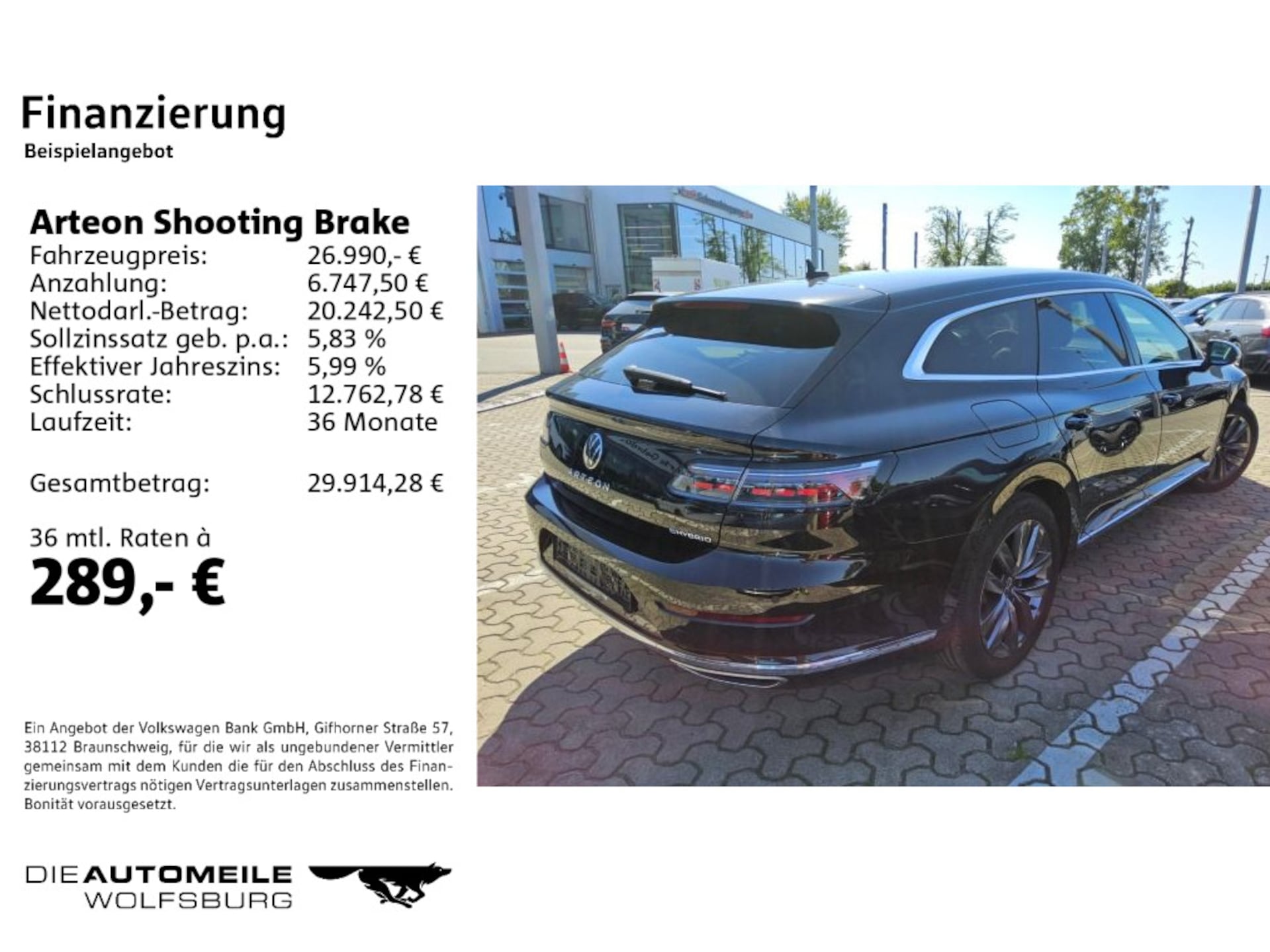 Volkswagen Arteon Shooting Brake Elegance
