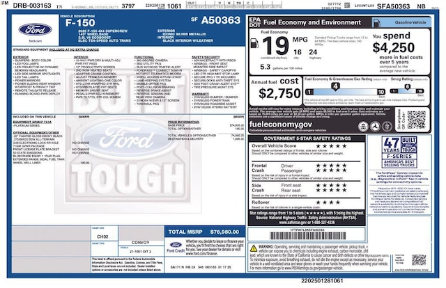 2025 Ford F-150