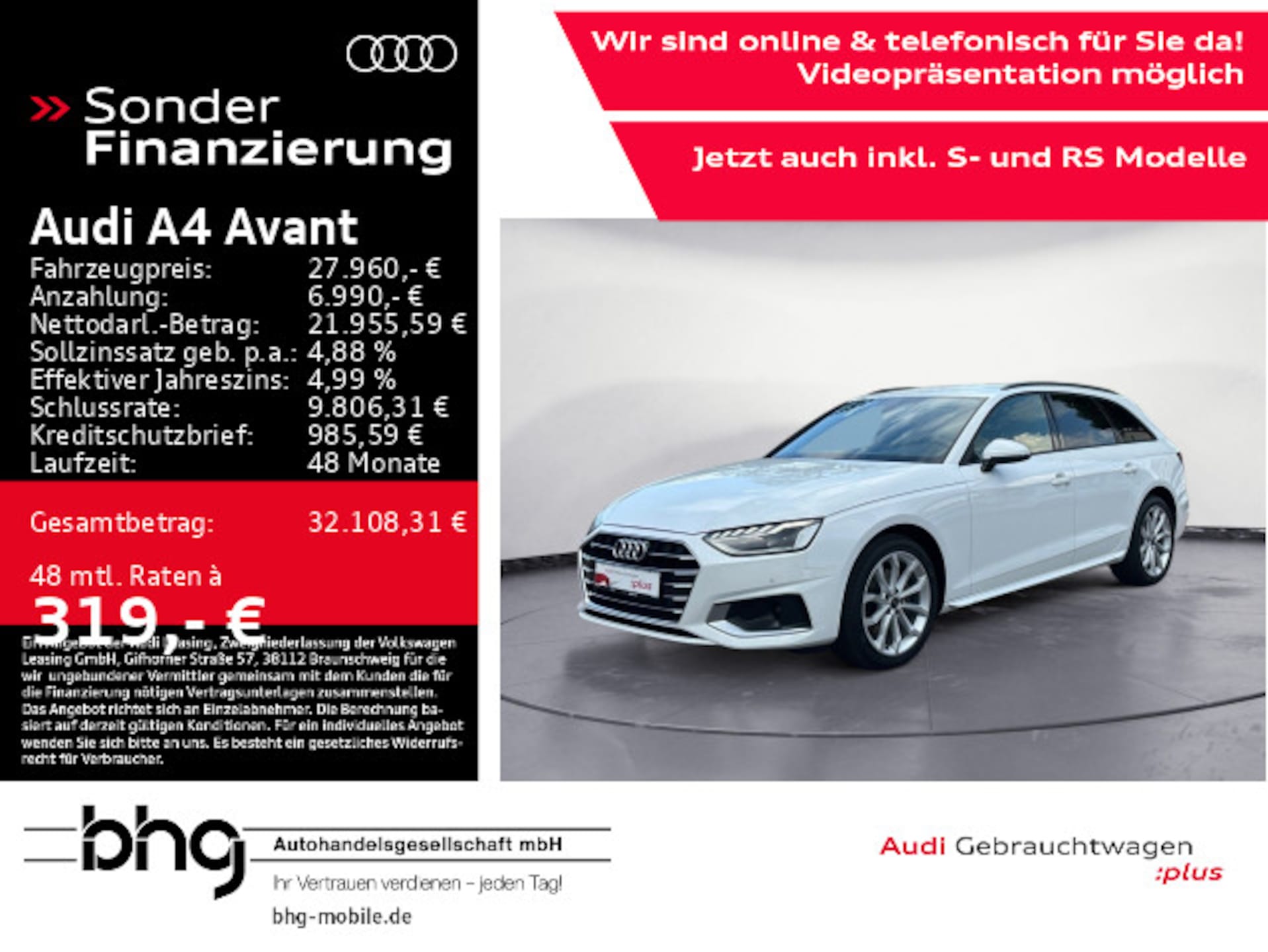 Audi A4 Avant Advanced