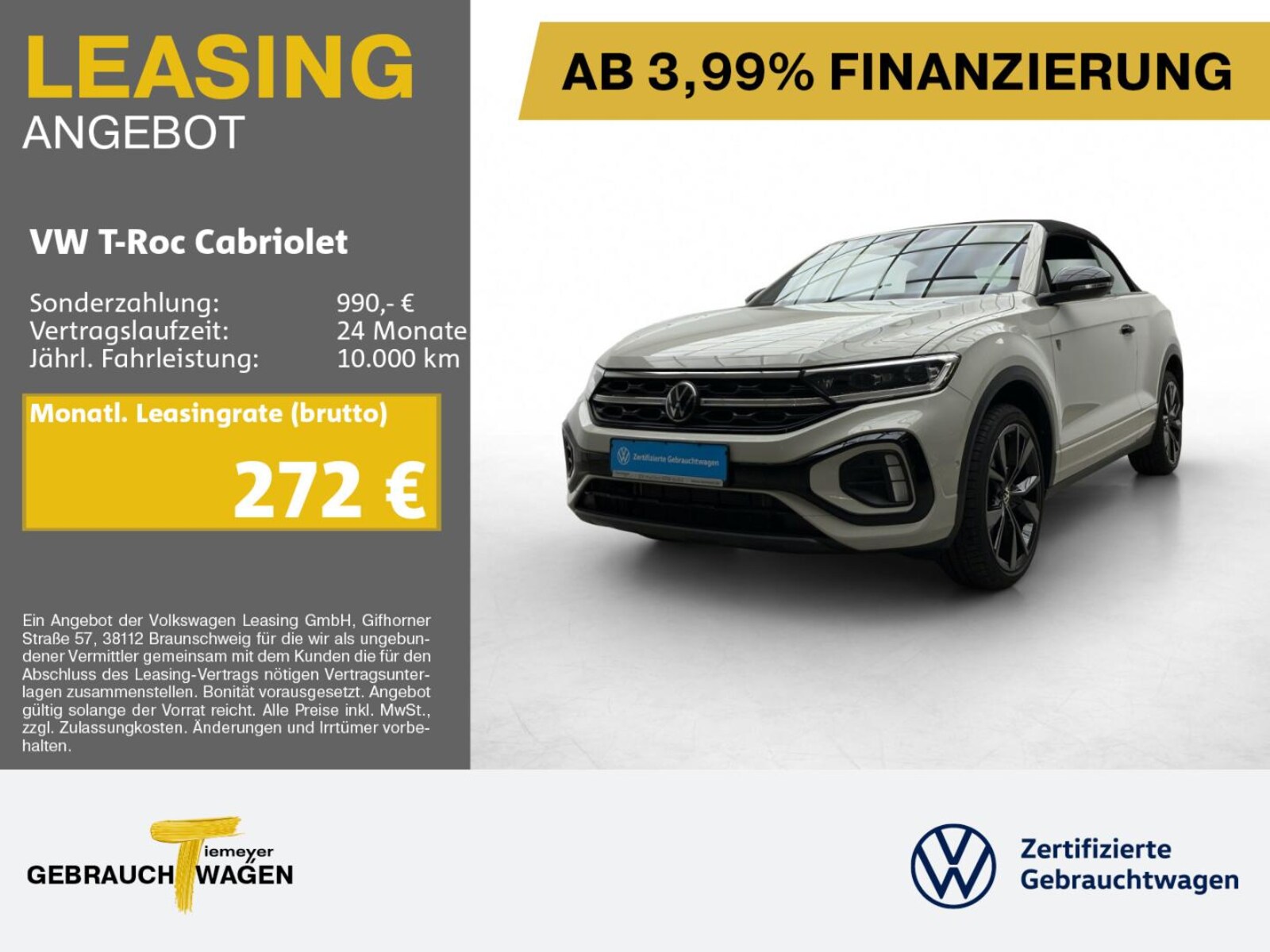 Volkswagen T-Roc Cabriolet