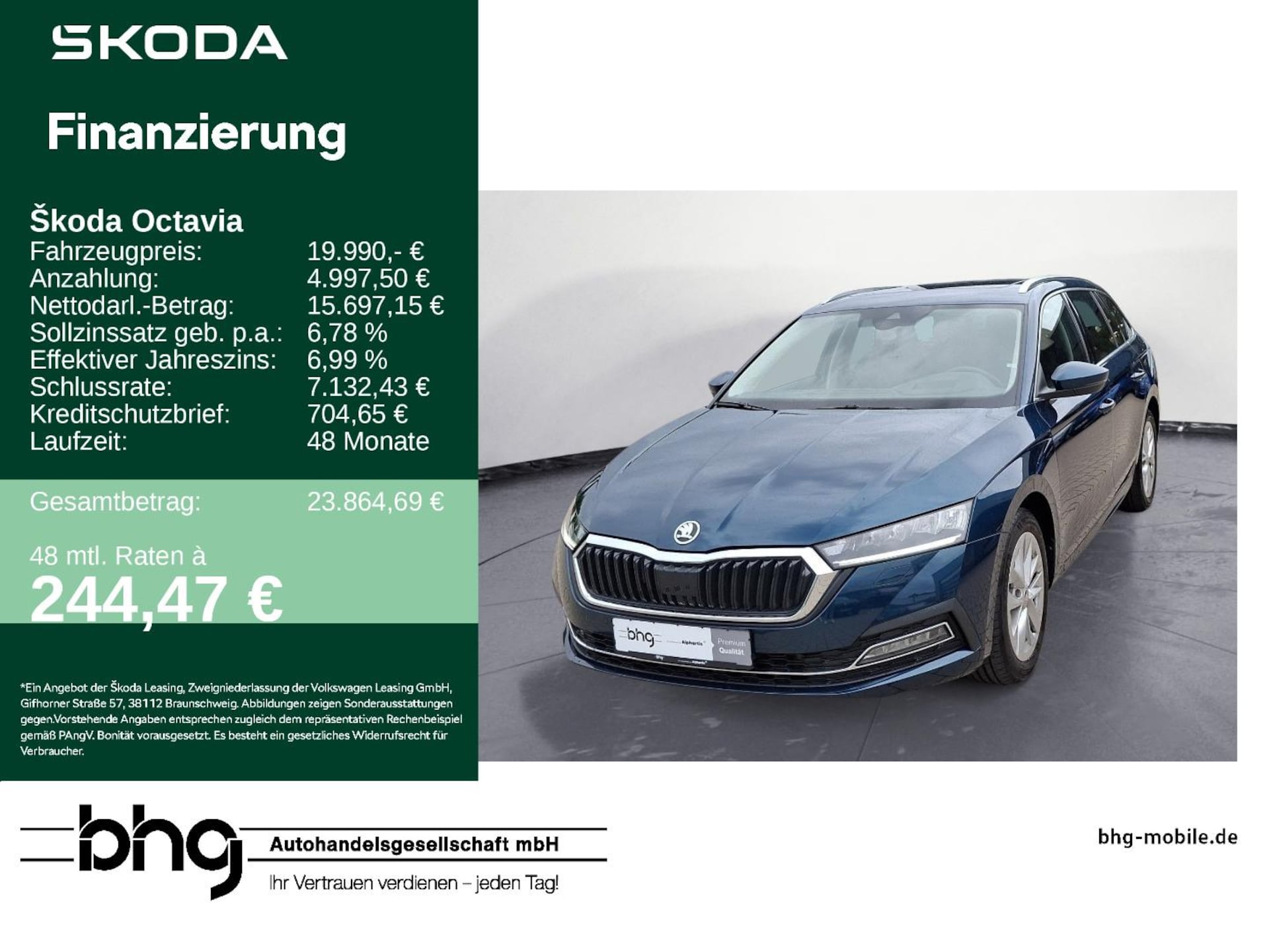 Skoda Octavia Combi Style