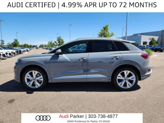 Certified 2023 Audi Q4 e-tron Prestige with VIN WA1M2BFZ6PP034100 for sale in Parker, CO