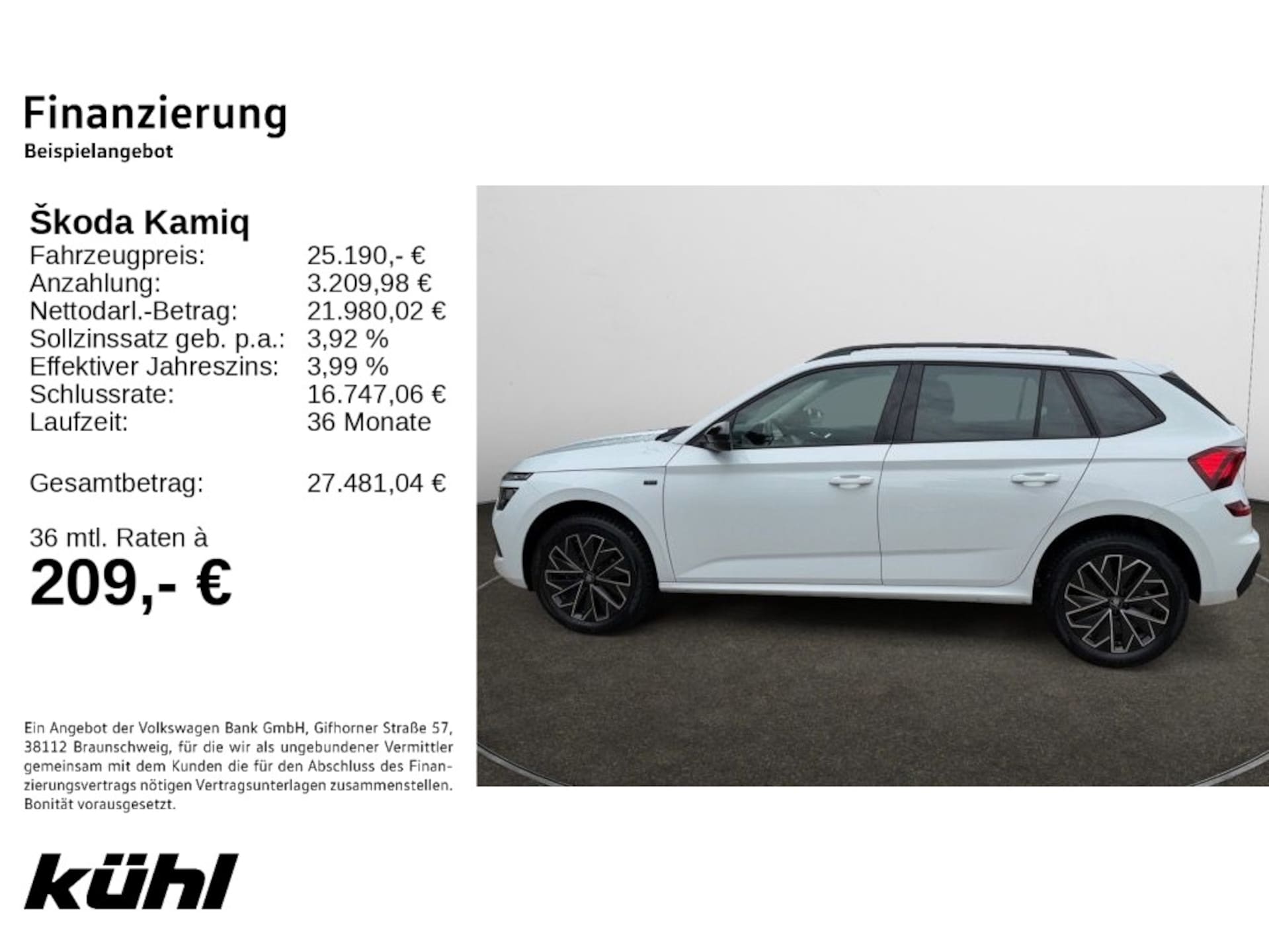 Skoda Kamiq Tour