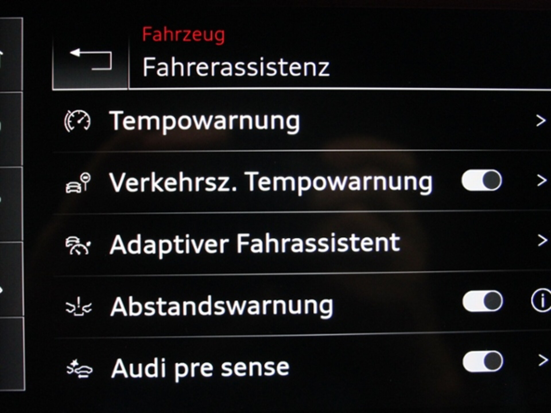 Audi A3 Sportback S line