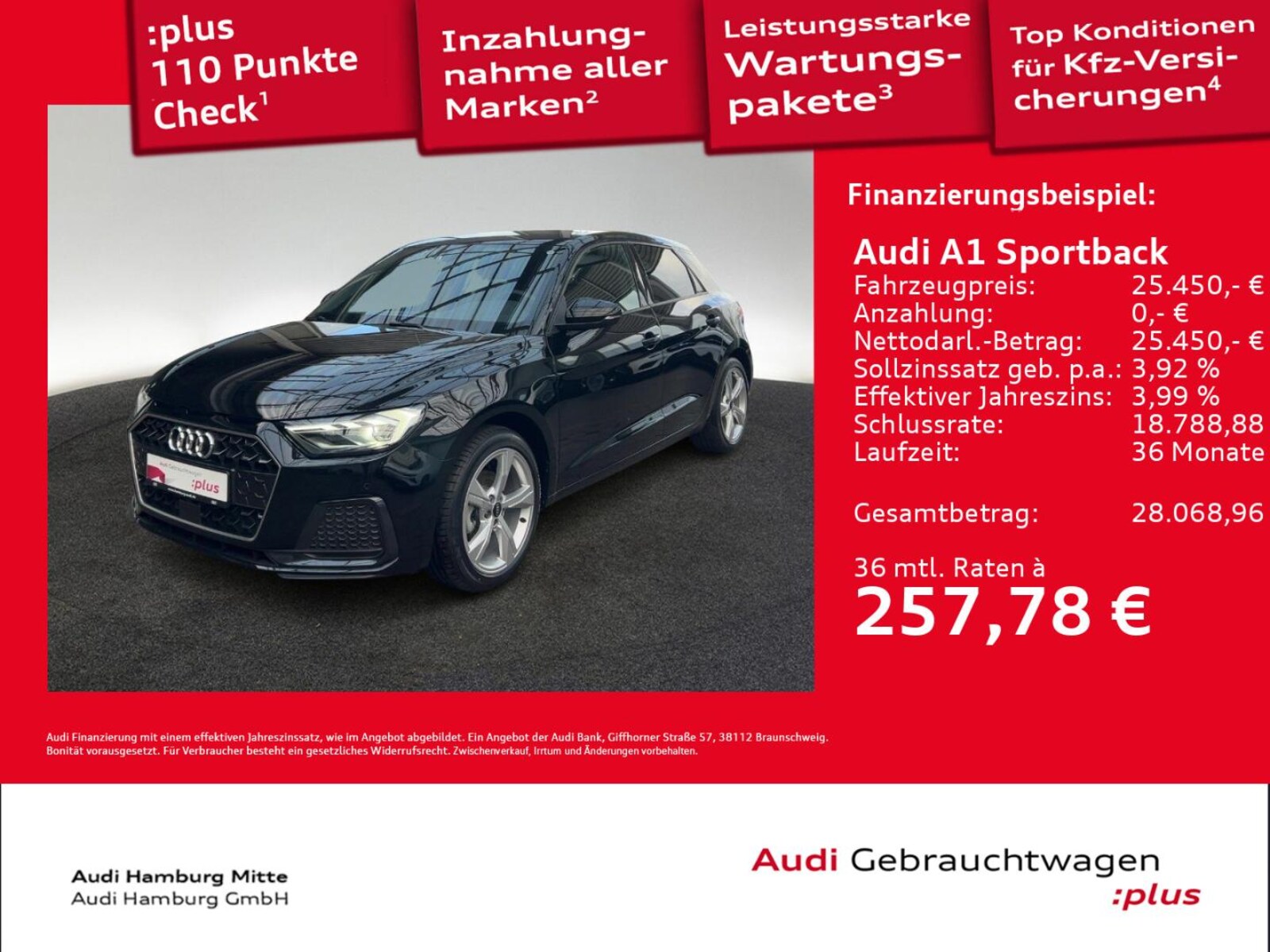 Audi A1 Sportback – Bild 2