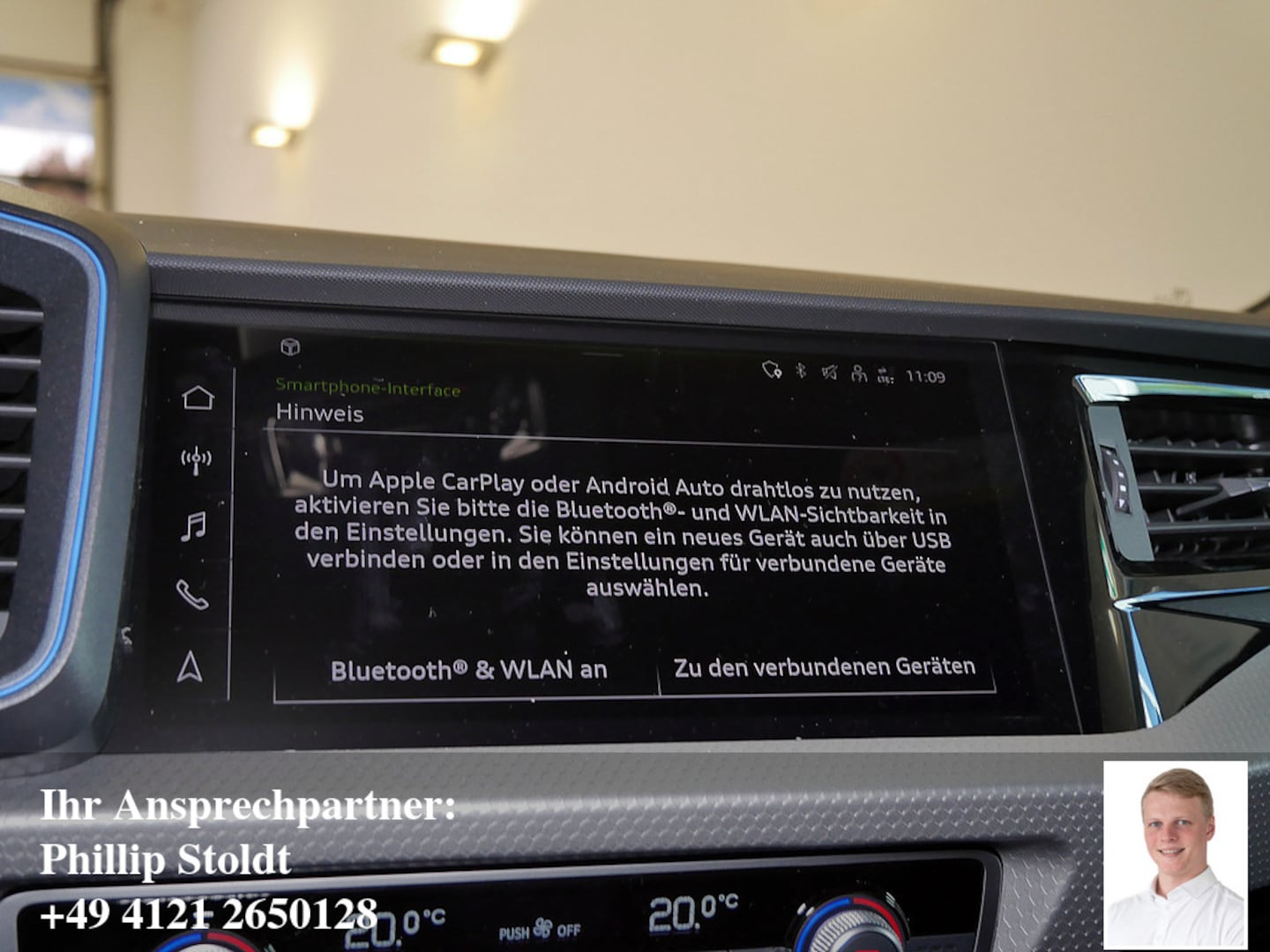 Bild über Audi A1 Sportback S line 30 TFSI S tronic - für weitere Informationen kontaktieren Sie den Audi Partner