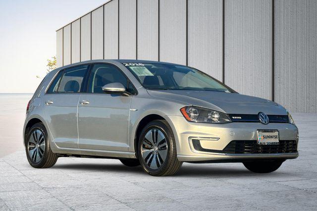 Used 2016 Volkswagen e-Golf e-Golf SE with VIN WVWKP7AU7GW917068 for sale in Concord, CA