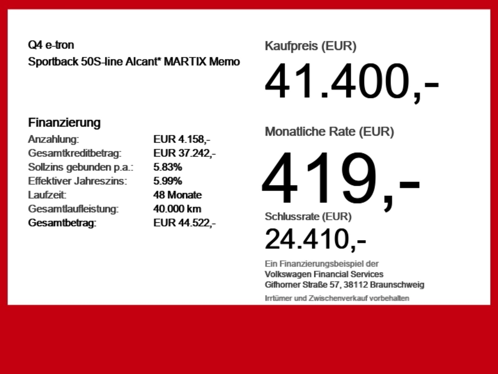 Audi Q4 Sportback e-tron – Bild 6
