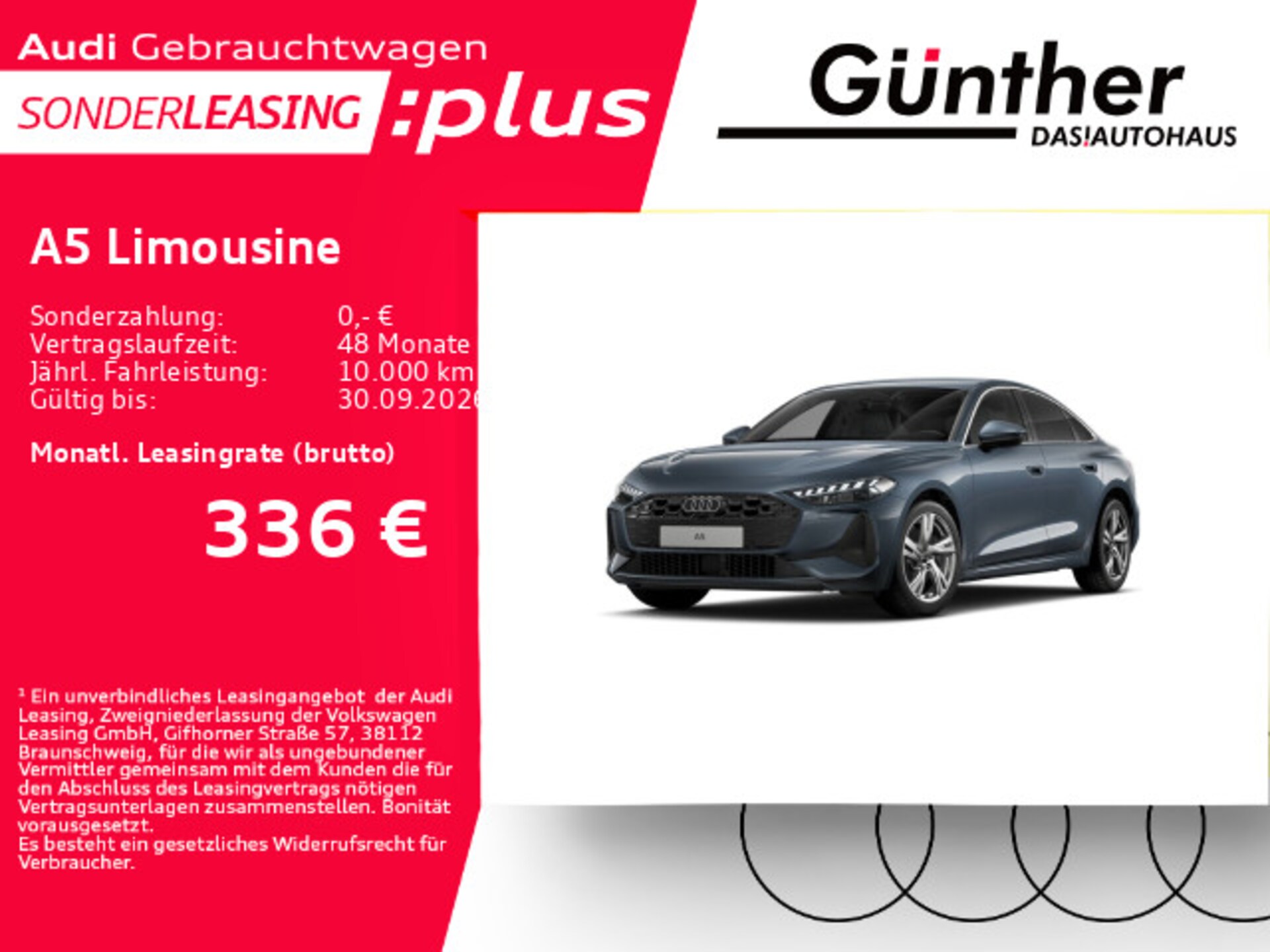 Audi A5 Limousine