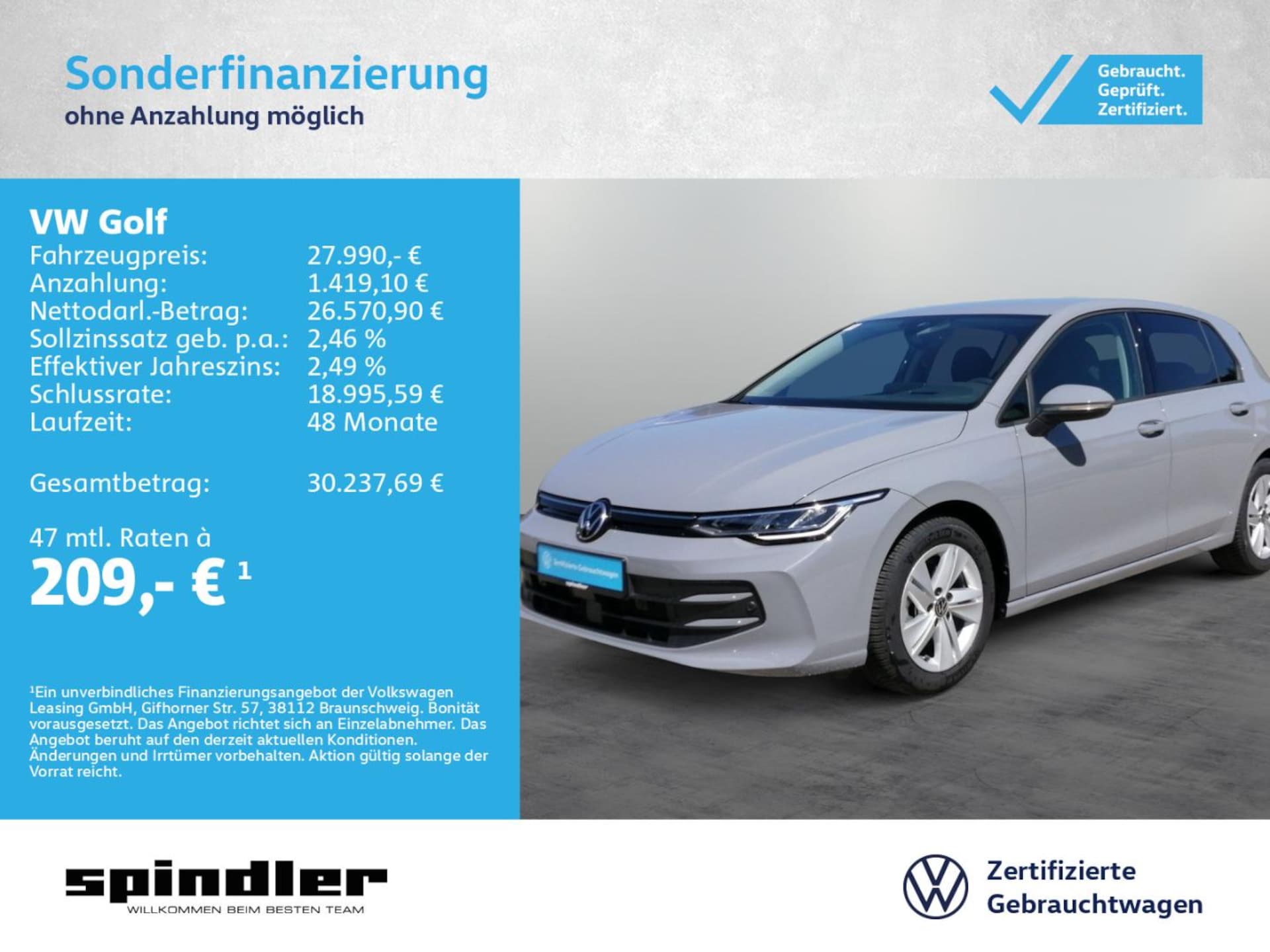 Volkswagen Golf Life