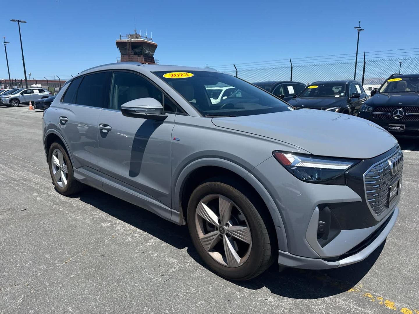 Used 2023 Audi Q4 e-tron Premium Plus with VIN WA1L2BFZ6PP045612 for sale in Palo Alto, CA