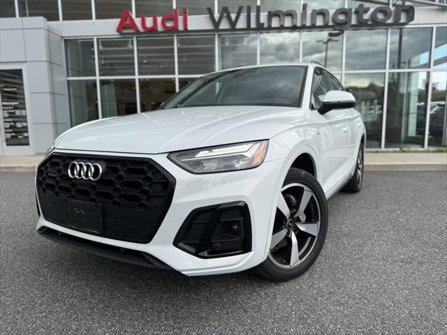 Used 2022 Audi Q5 Premium Plus with VIN WA1EAAFY7N2020502 for sale in Wilmington, DE