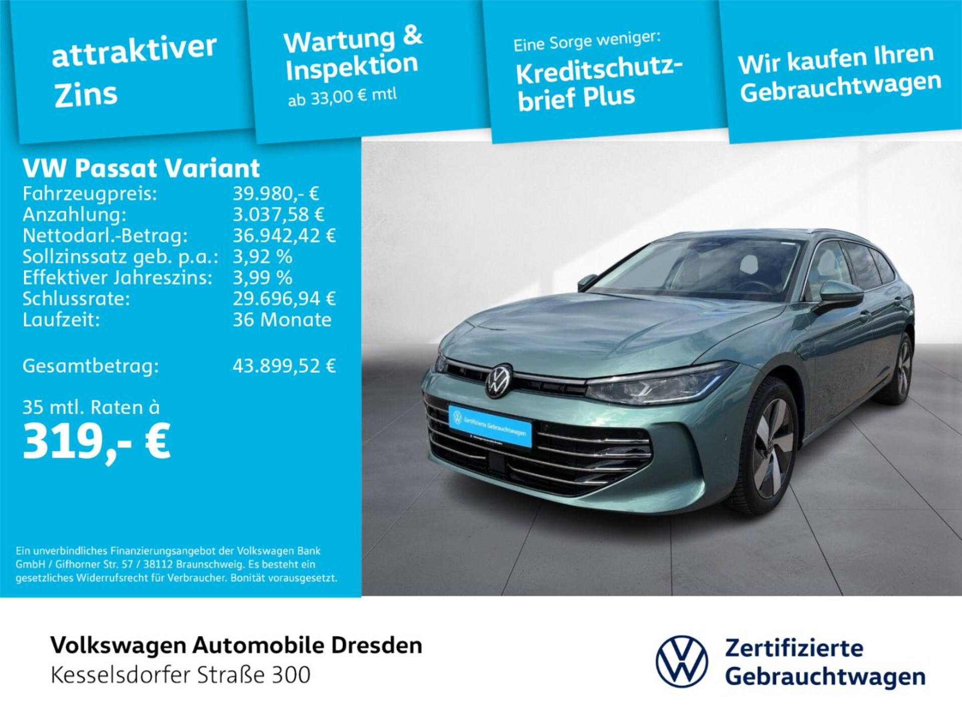 Volkswagen Passat Elegance