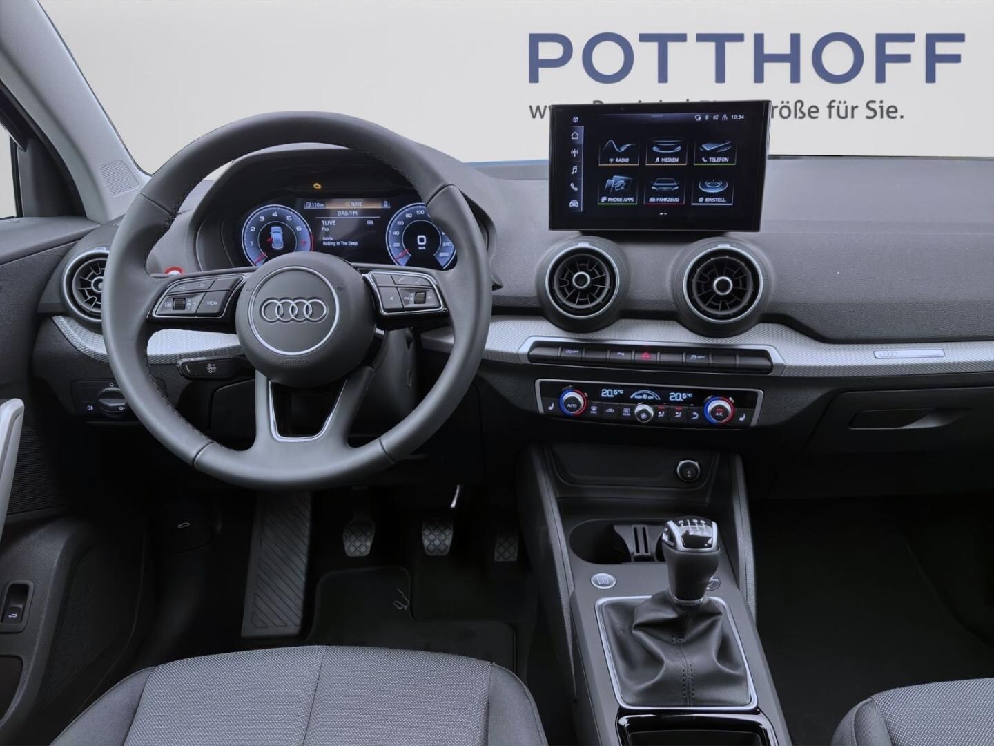 Bild über Audi Q2 30 TFSI Schaltgetriebe - für weitere Informationen kontaktieren Sie den Audi Partner