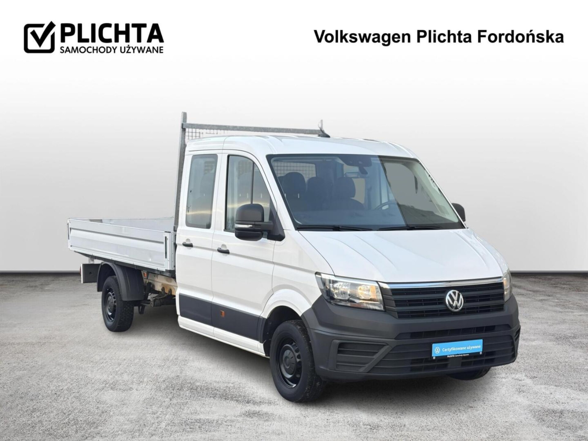 Volkswagen Crafter z podwójna kabiną z długim rozstawem osi