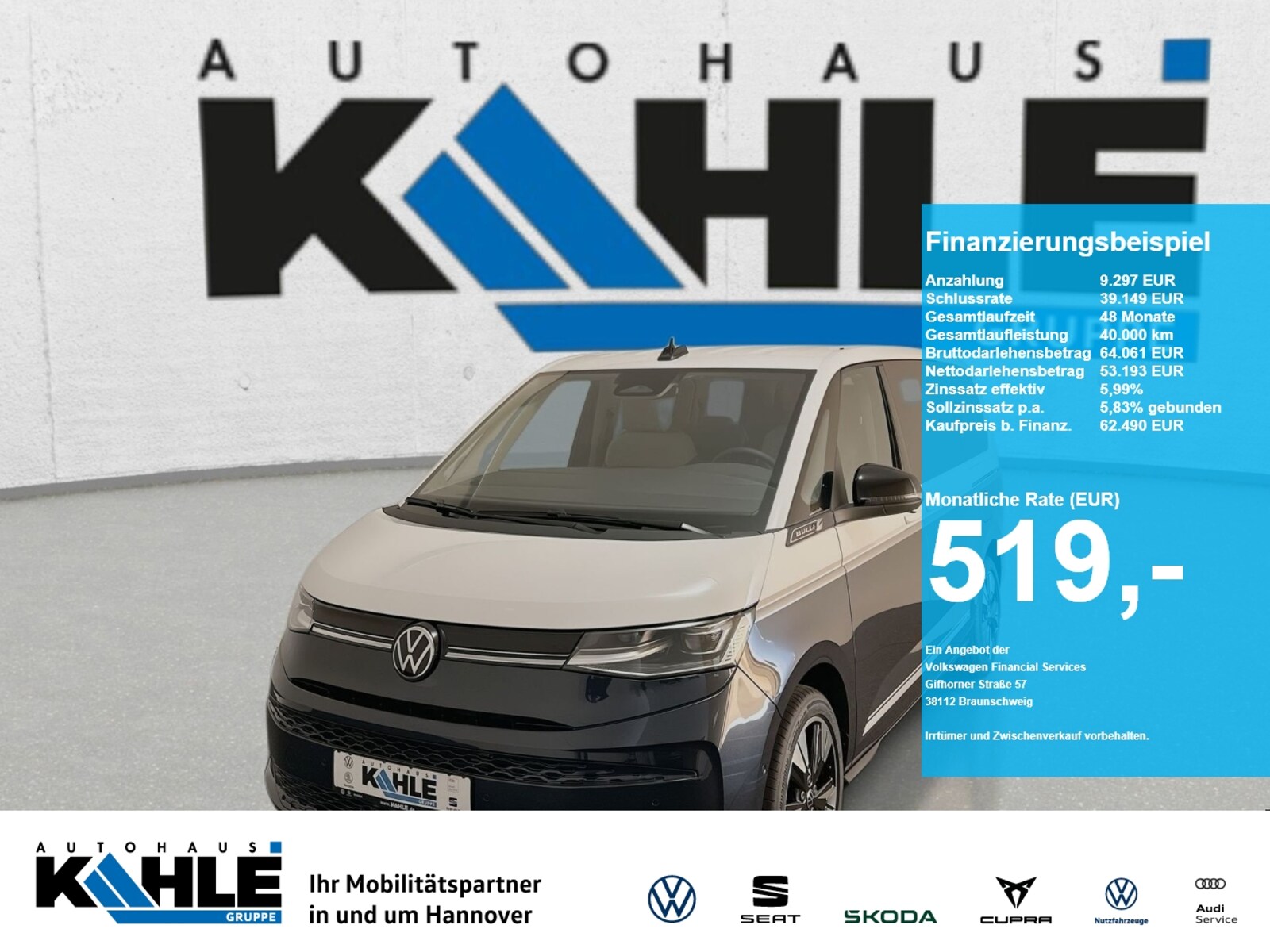 Volkswagen Multivan Langversion