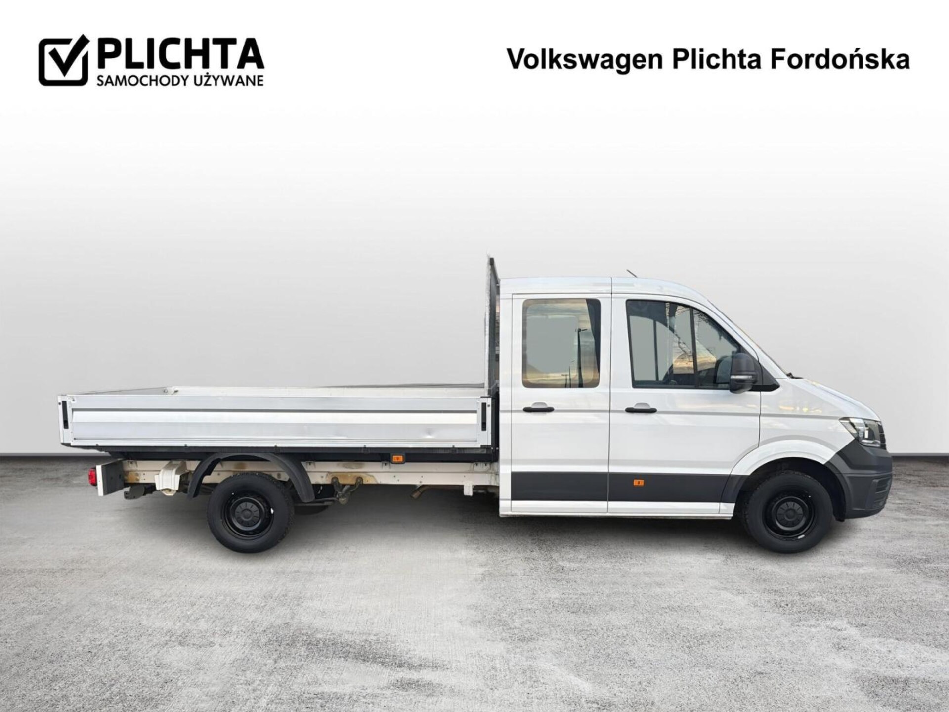 Volkswagen Crafter z podwójna kabiną z długim rozstawem osi