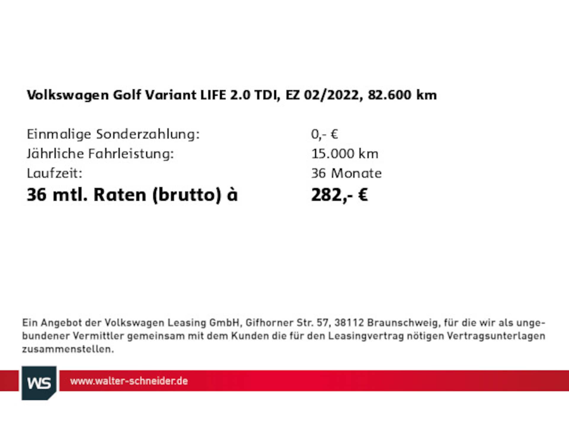 Volkswagen Golf Variant Life