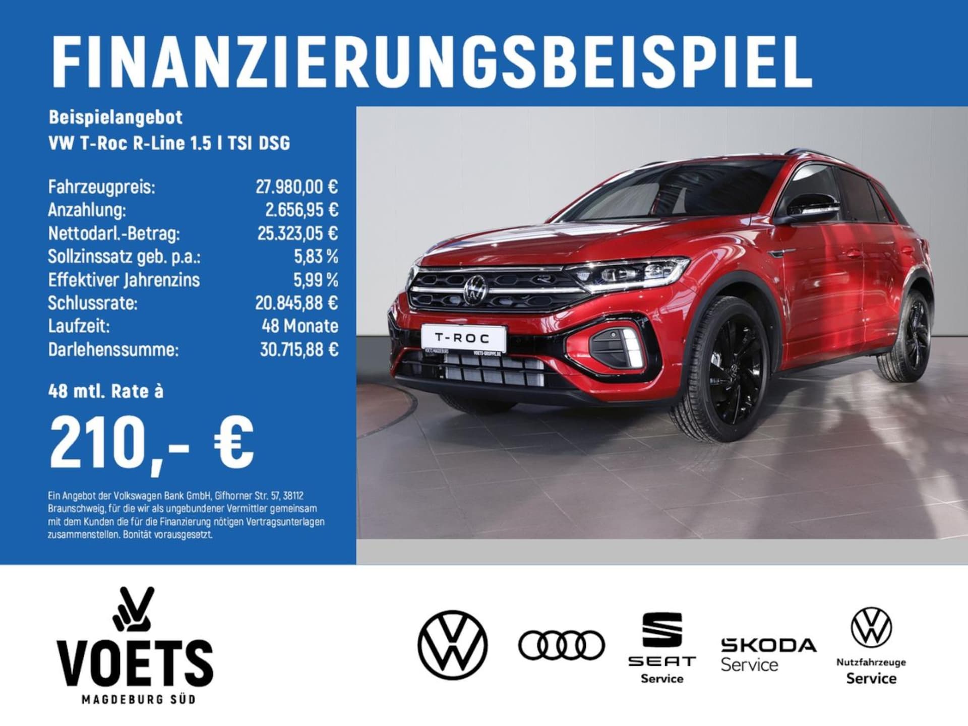 Volkswagen T-Roc R-Line