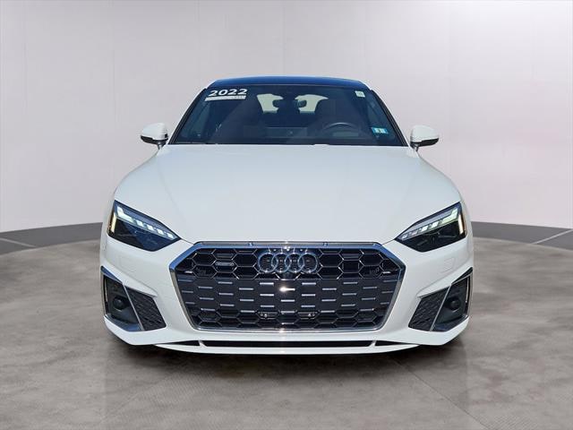 Used 2022 Audi A5 Sportback Prestige with VIN WAUEACF52NA016027 for sale in Stratham, NH