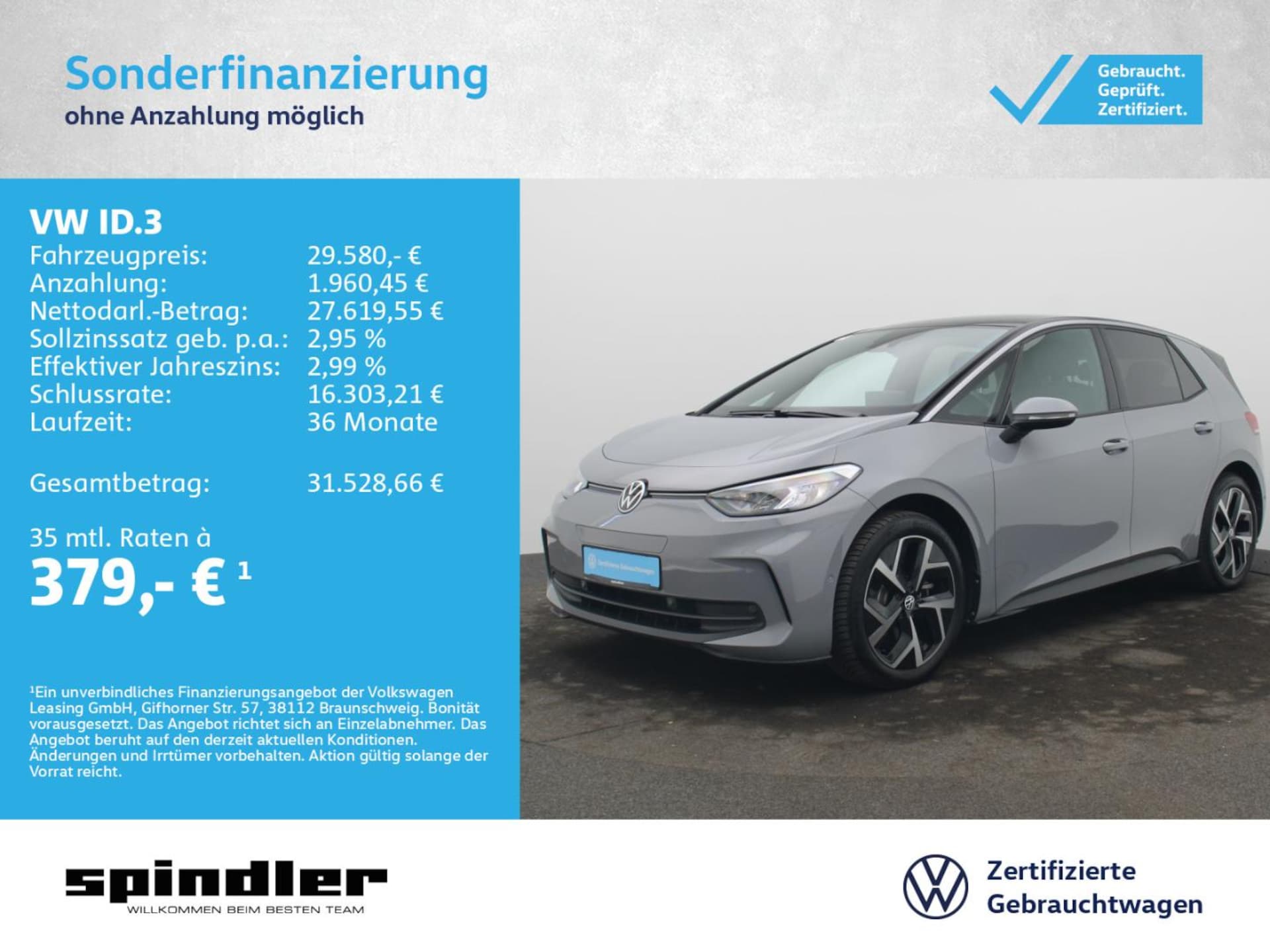 Volkswagen ID.3 MOVE Pro