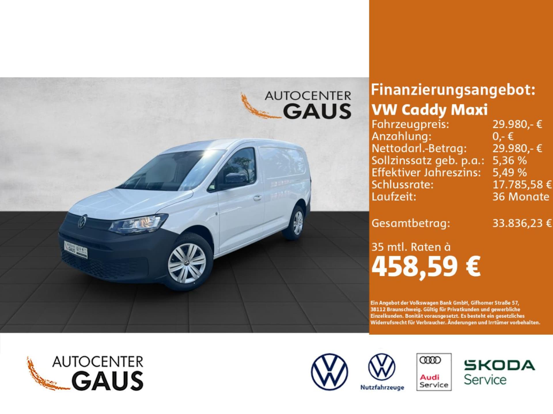 Volkswagen Caddy Maxi Cargo
