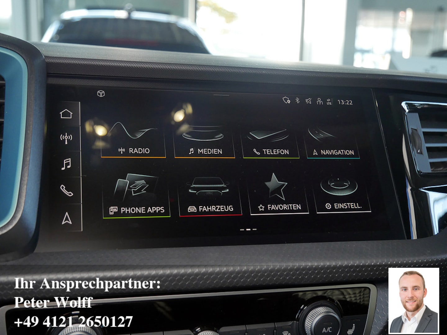Bild über Audi A1 Sportback S line 40 TFSI S tronic - für weitere Informationen kontaktieren Sie den Audi Partner