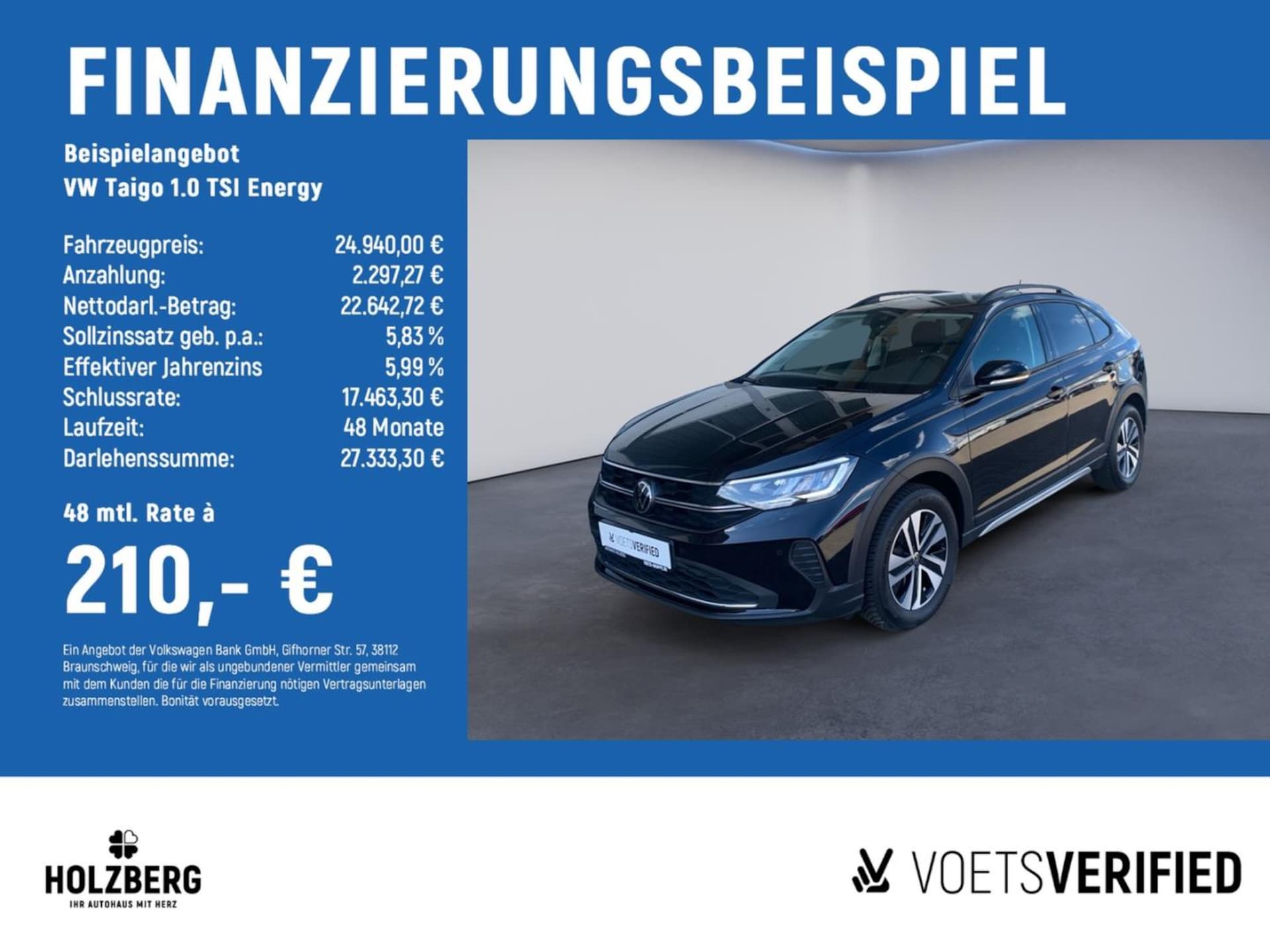 Volkswagen Taigo ENERGY