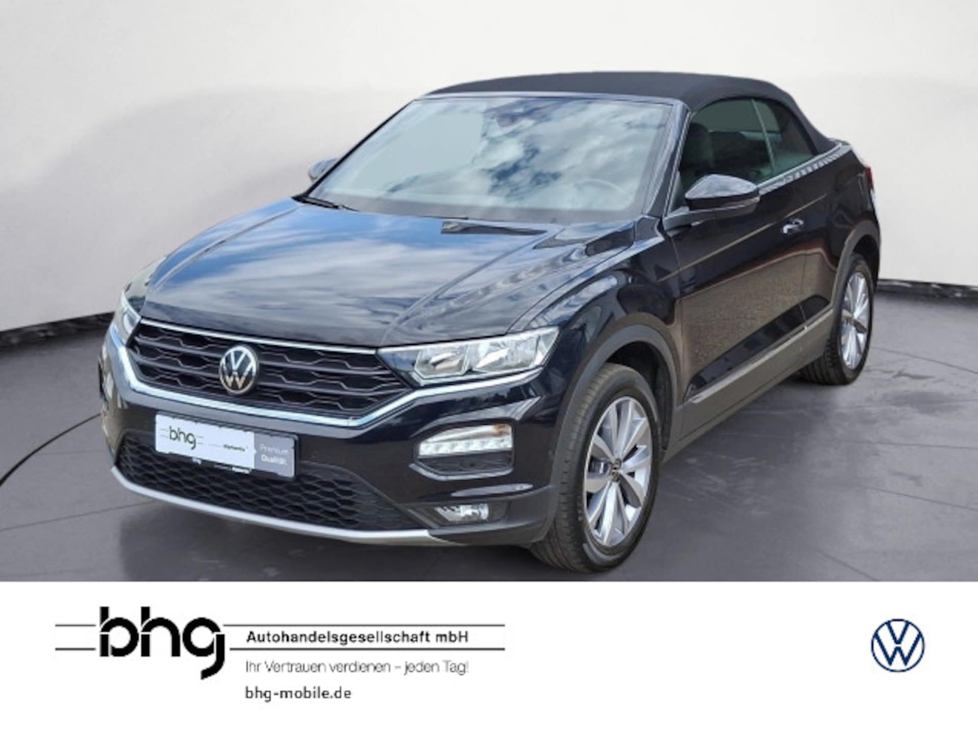 Volkswagen T-Roc Cabriolet — Volkswagen T-Roc Cabriolet T-Roc Cabriolet 1.0 l TSI Style ACC-ParkAssist Kamera Navi Climatronic Windschot