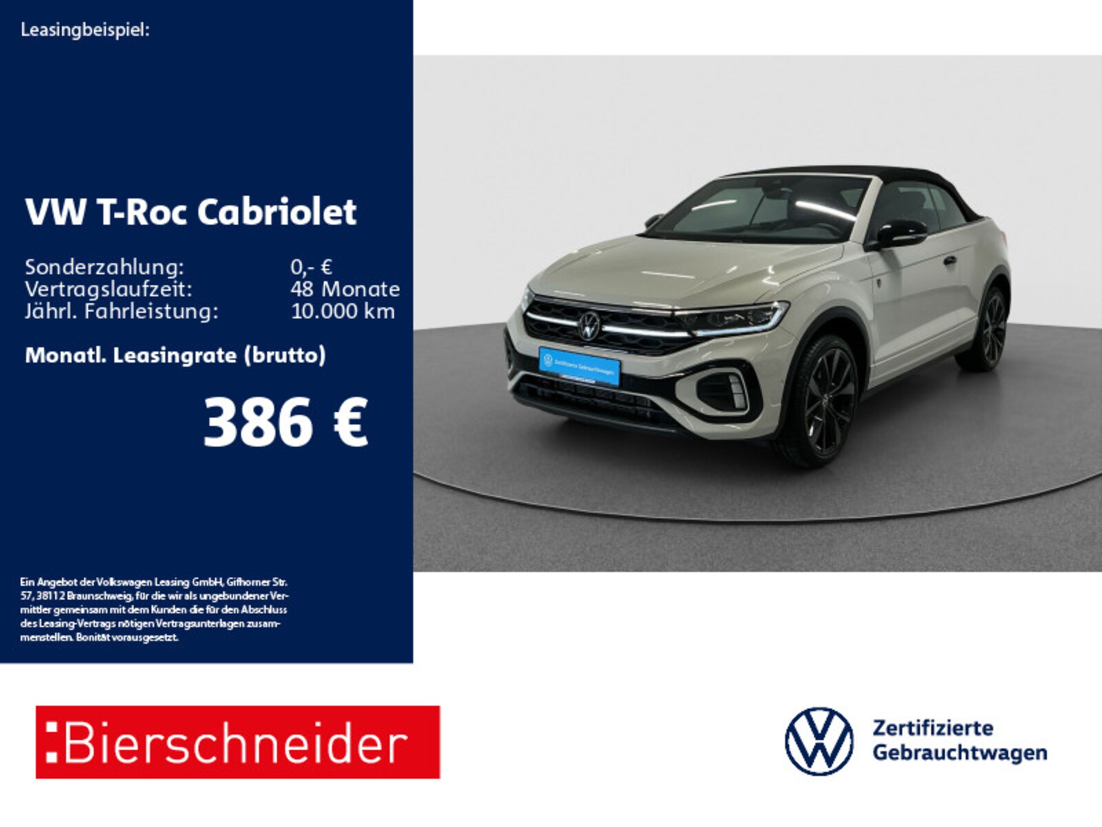 Volkswagen T-Roc Cabriolet