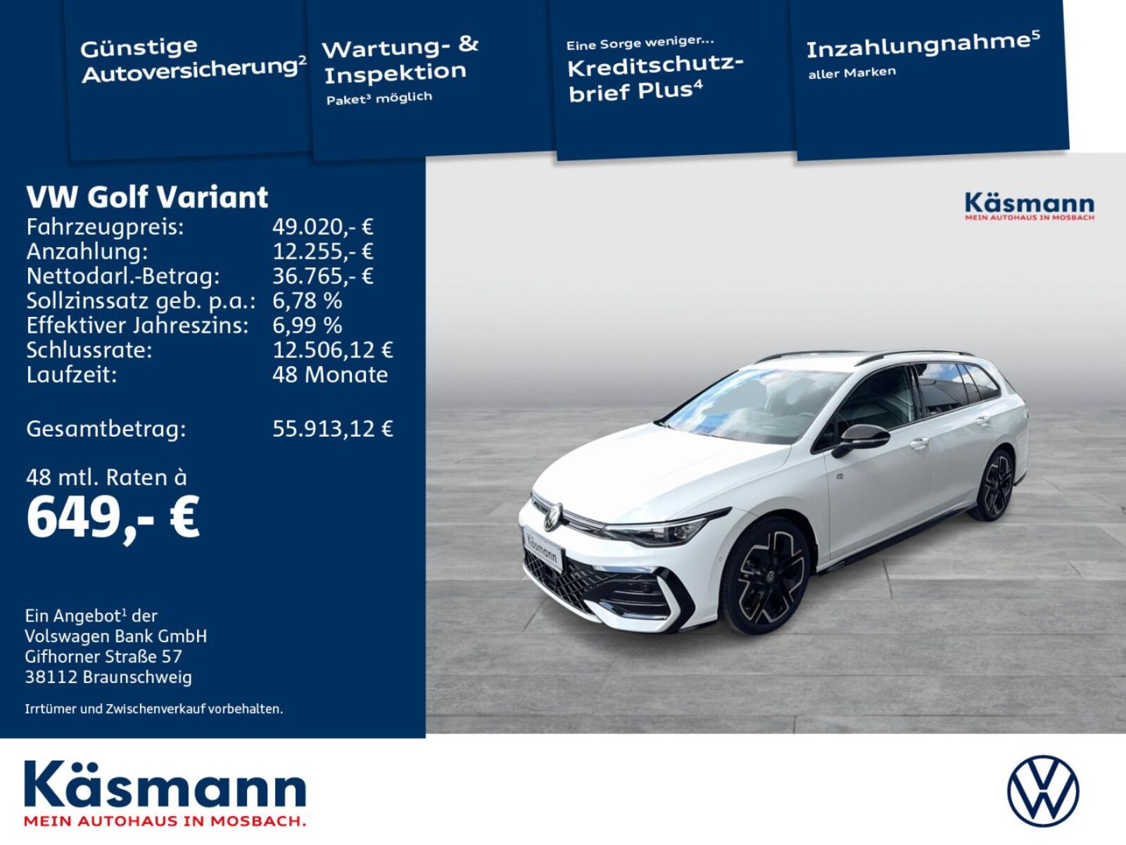 Volkswagen Golf Variant – Bild 2