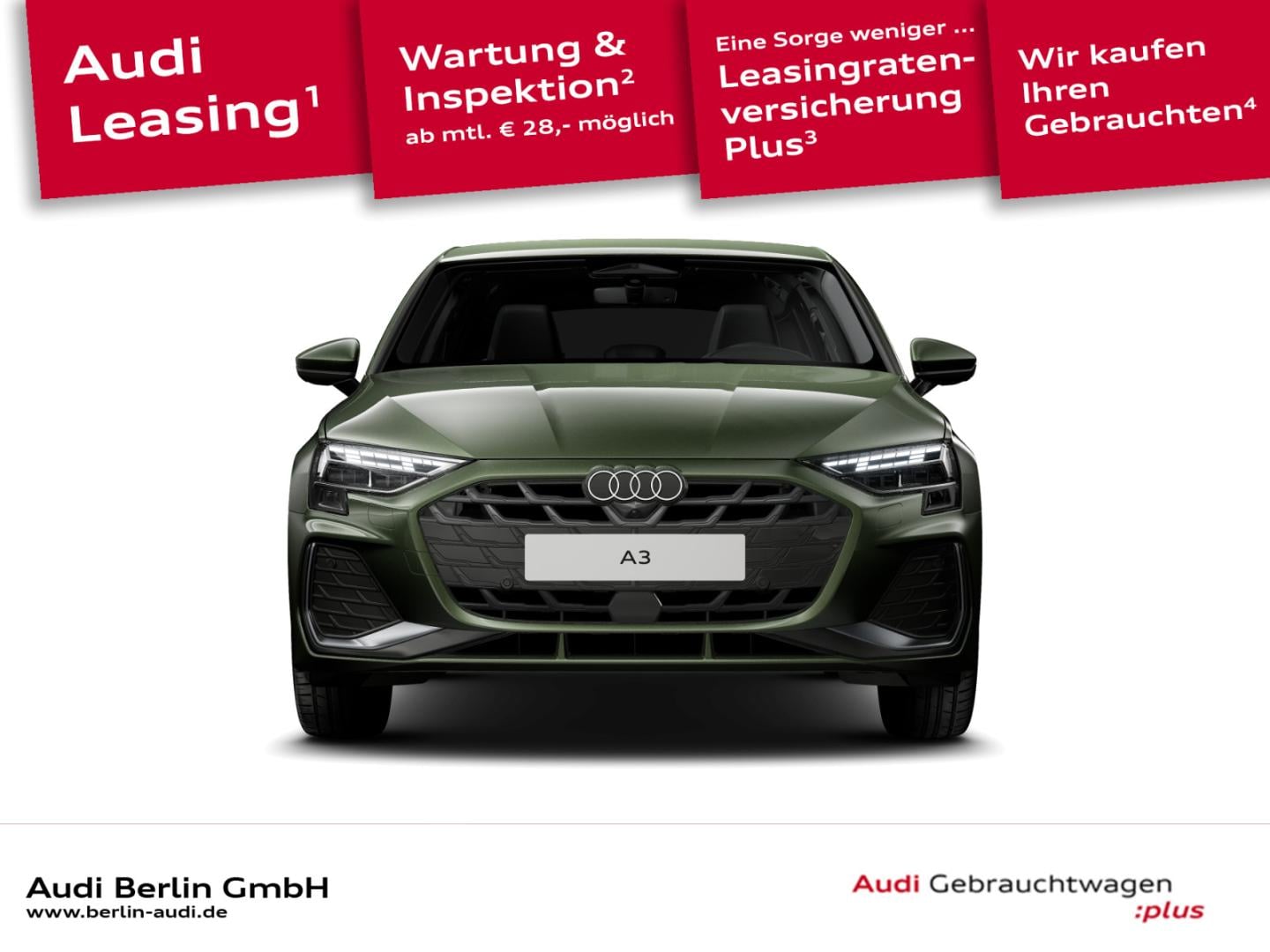 Bild über Audi A3 Sportback TFSI e TFSI e 150 kW S tronic - für weitere Informationen kontaktieren Sie den Audi Partner