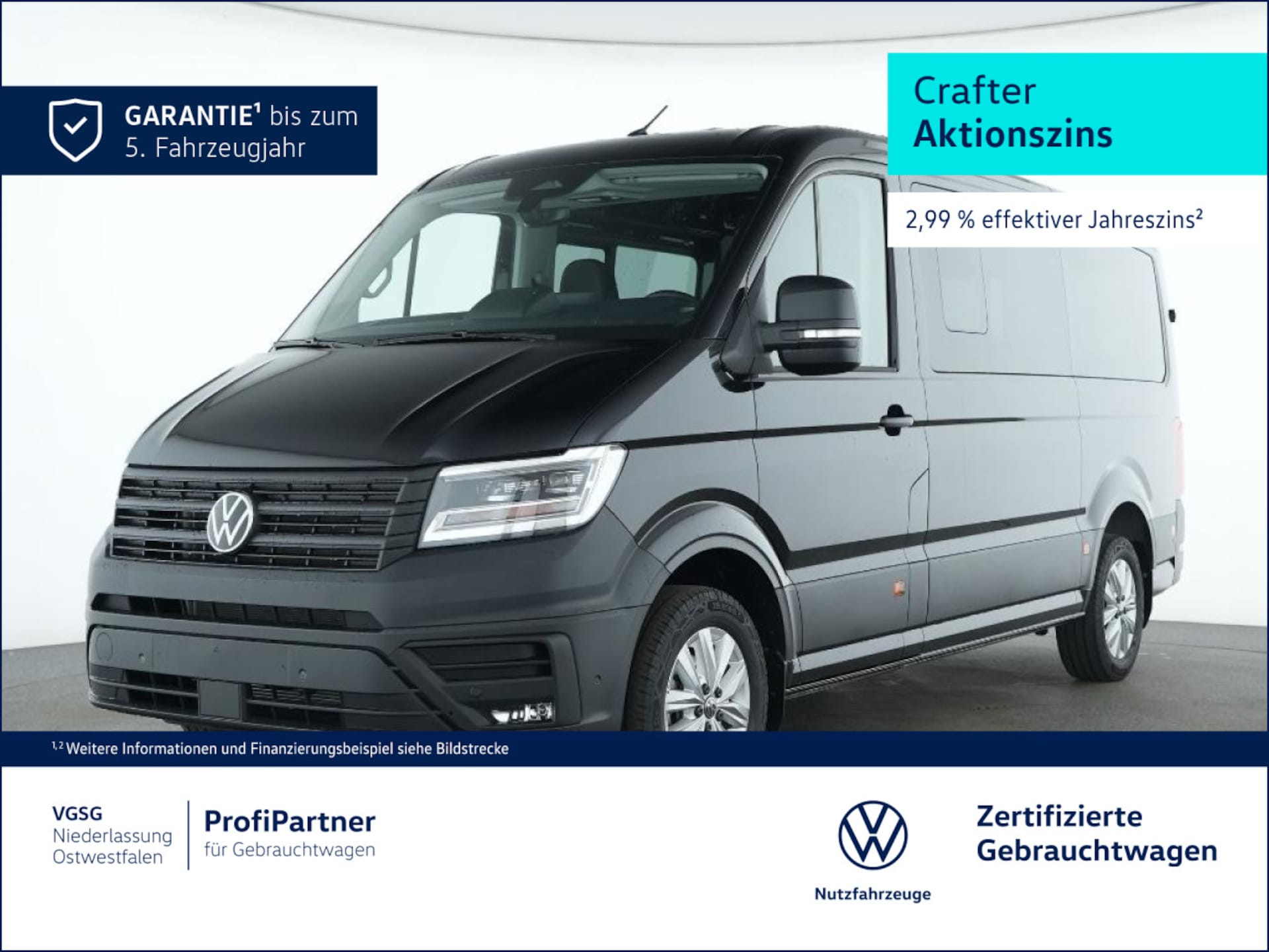 Volkswagen Crafter Kasten mittlerer Radstand