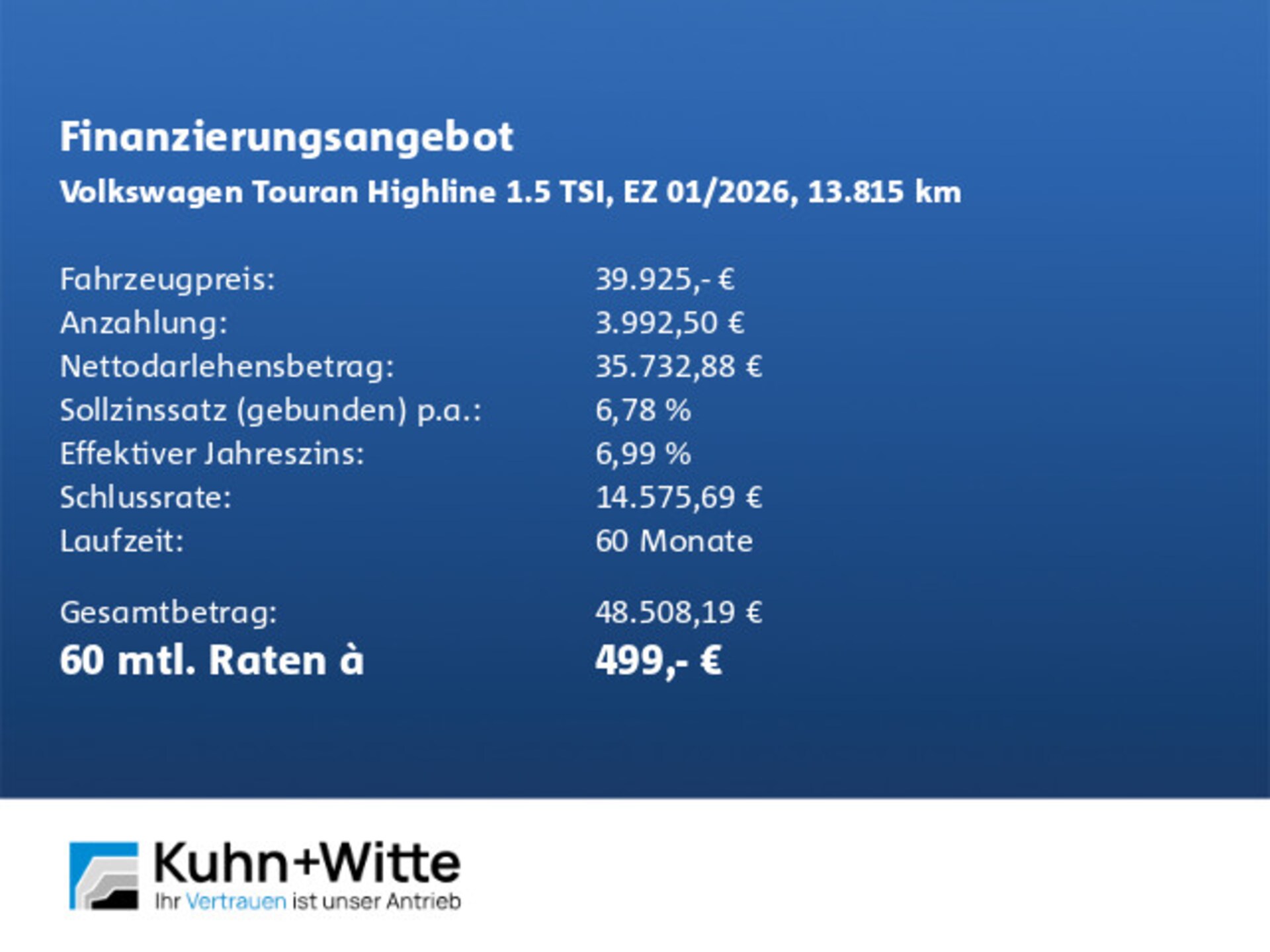 Volkswagen Touran Highline