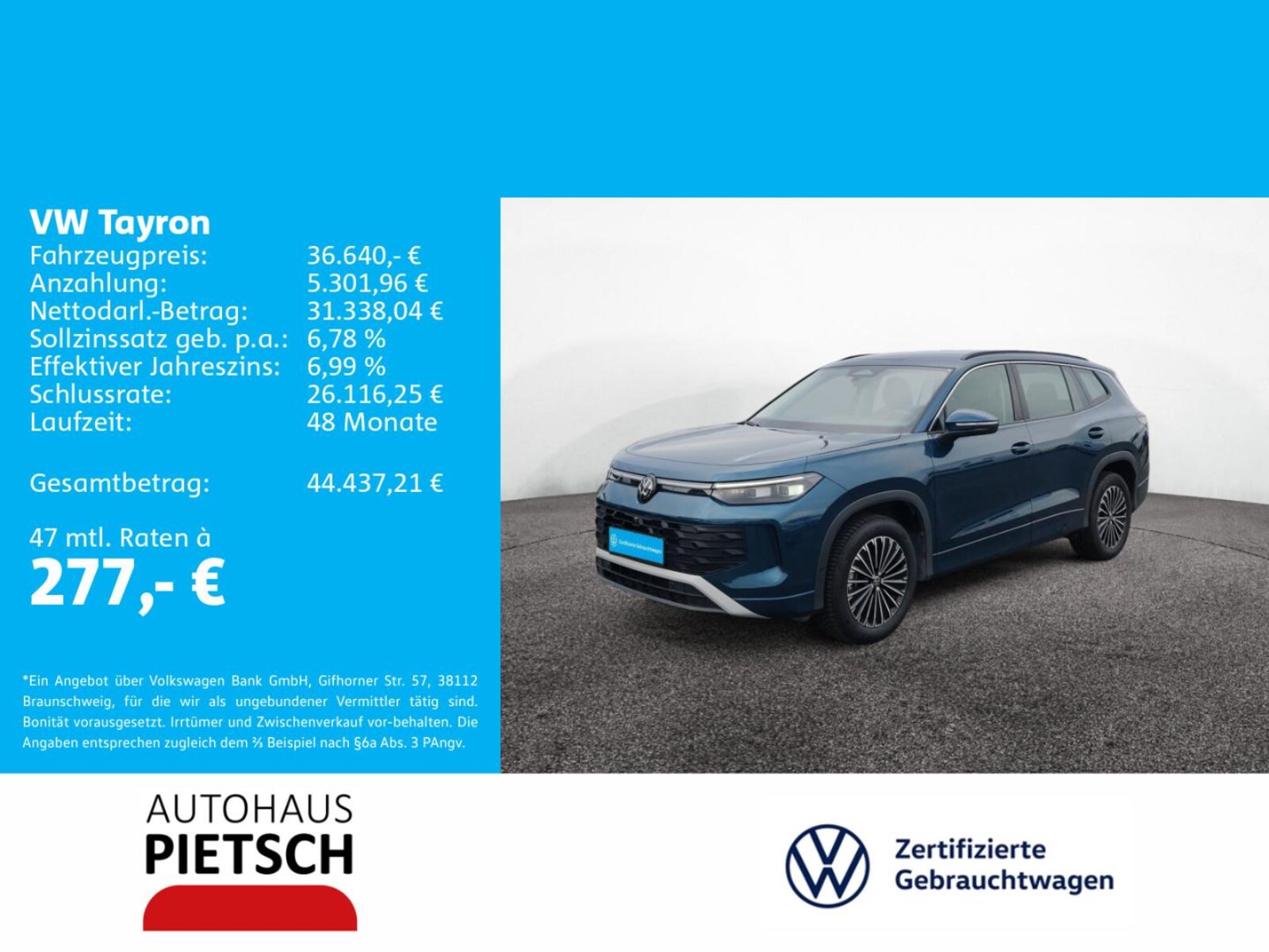 Volkswagen Tayron – Bild 2