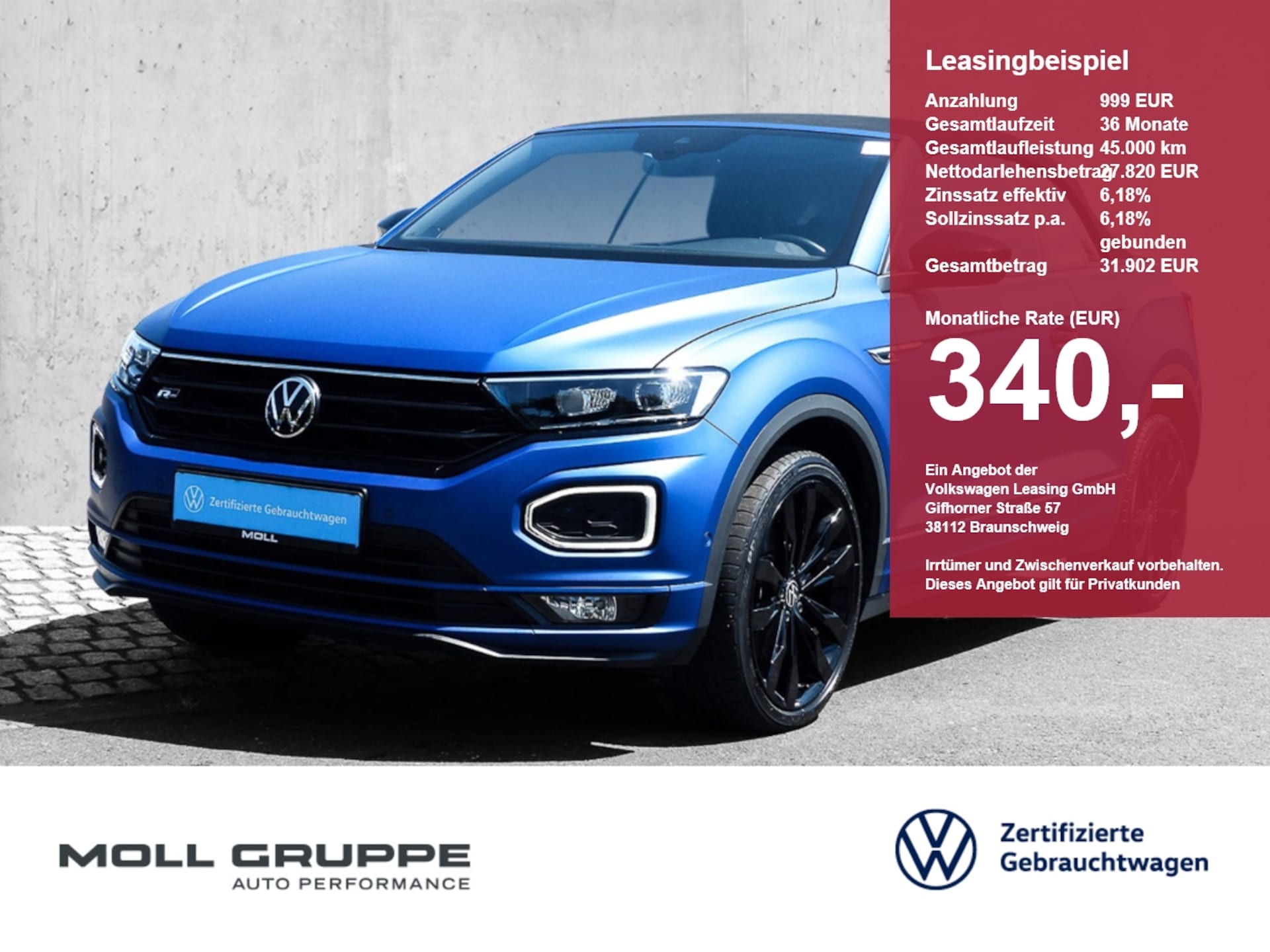 Volkswagen T-Roc Cabriolet R-Line