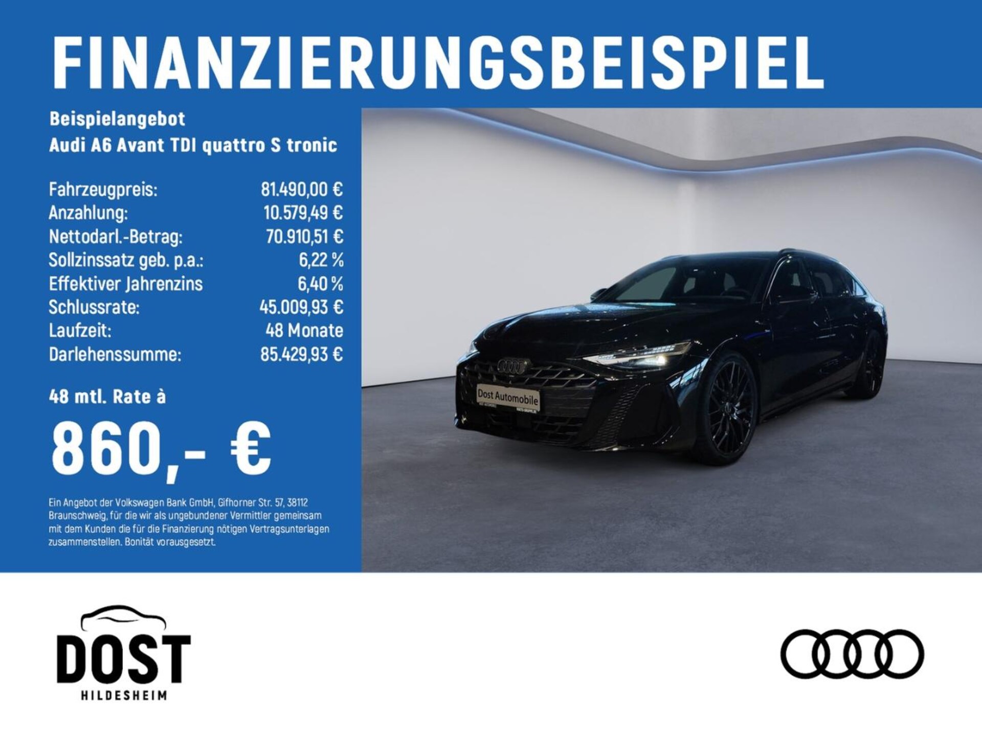 Audi A6 Avant edition one