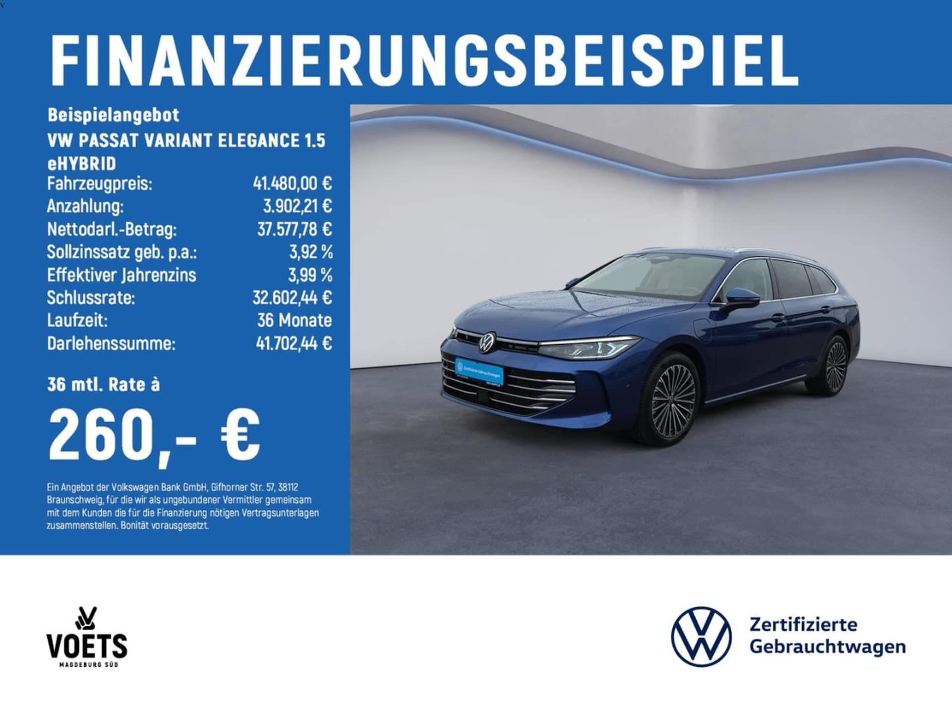 Volkswagen Passat Elegance