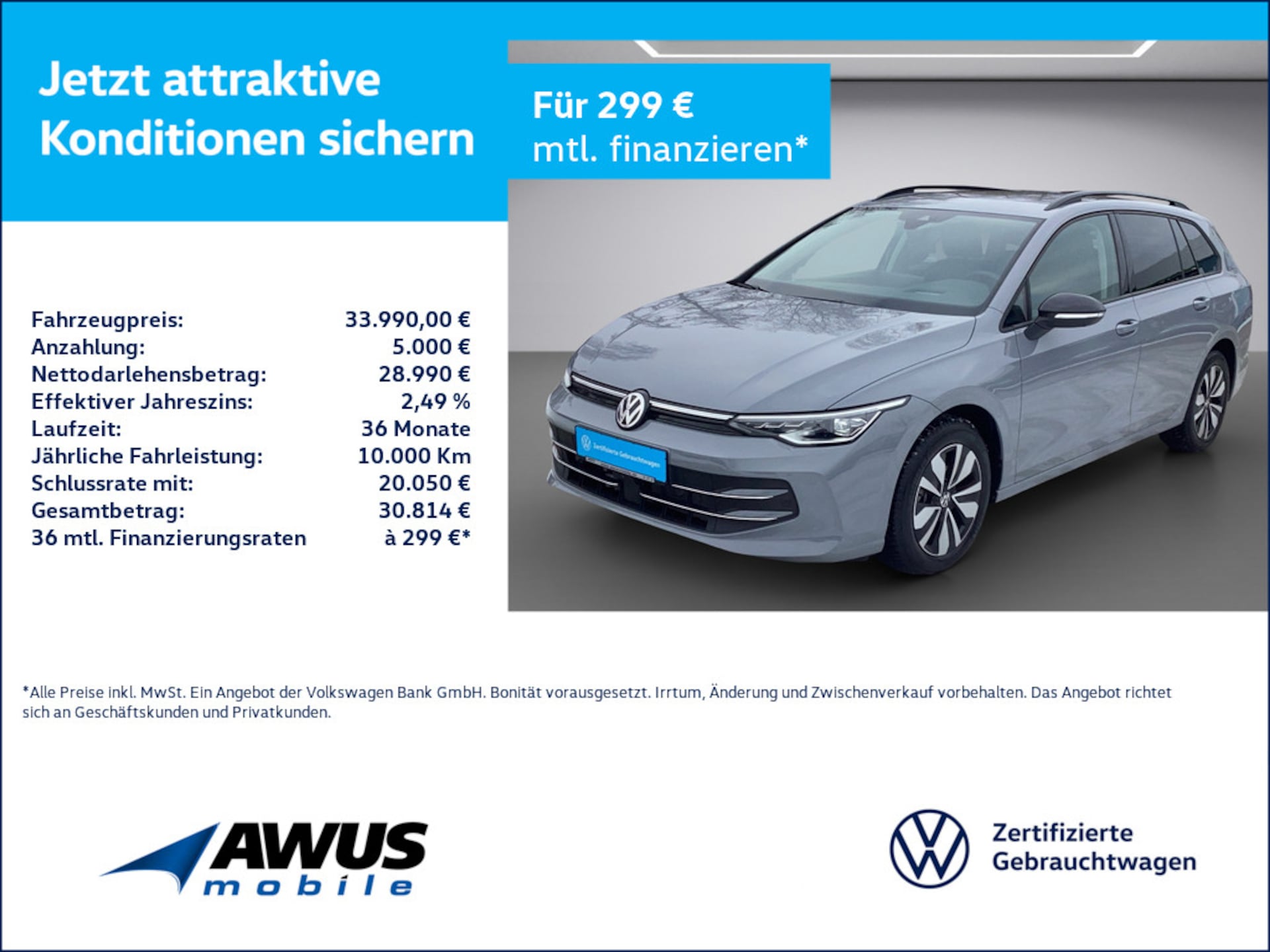 Volkswagen Golf Variant Goal