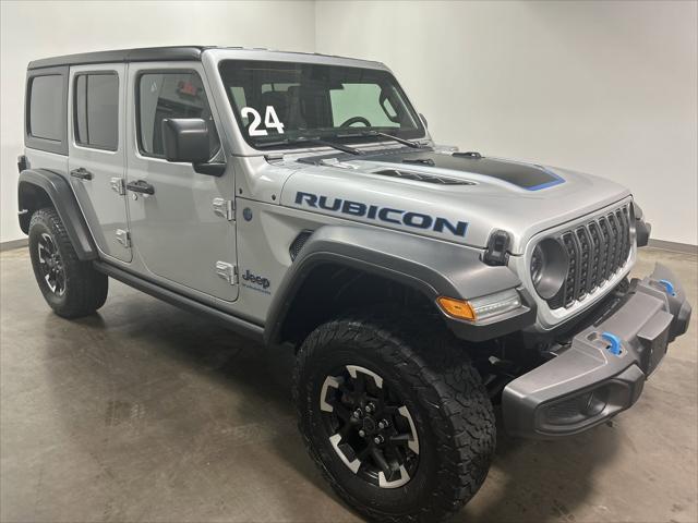 Used 2024 Jeep Wrangler 4xe Rubicon 4XE with VIN 1C4RJXR61RW242133 for sale in Hollidaysburg, PA